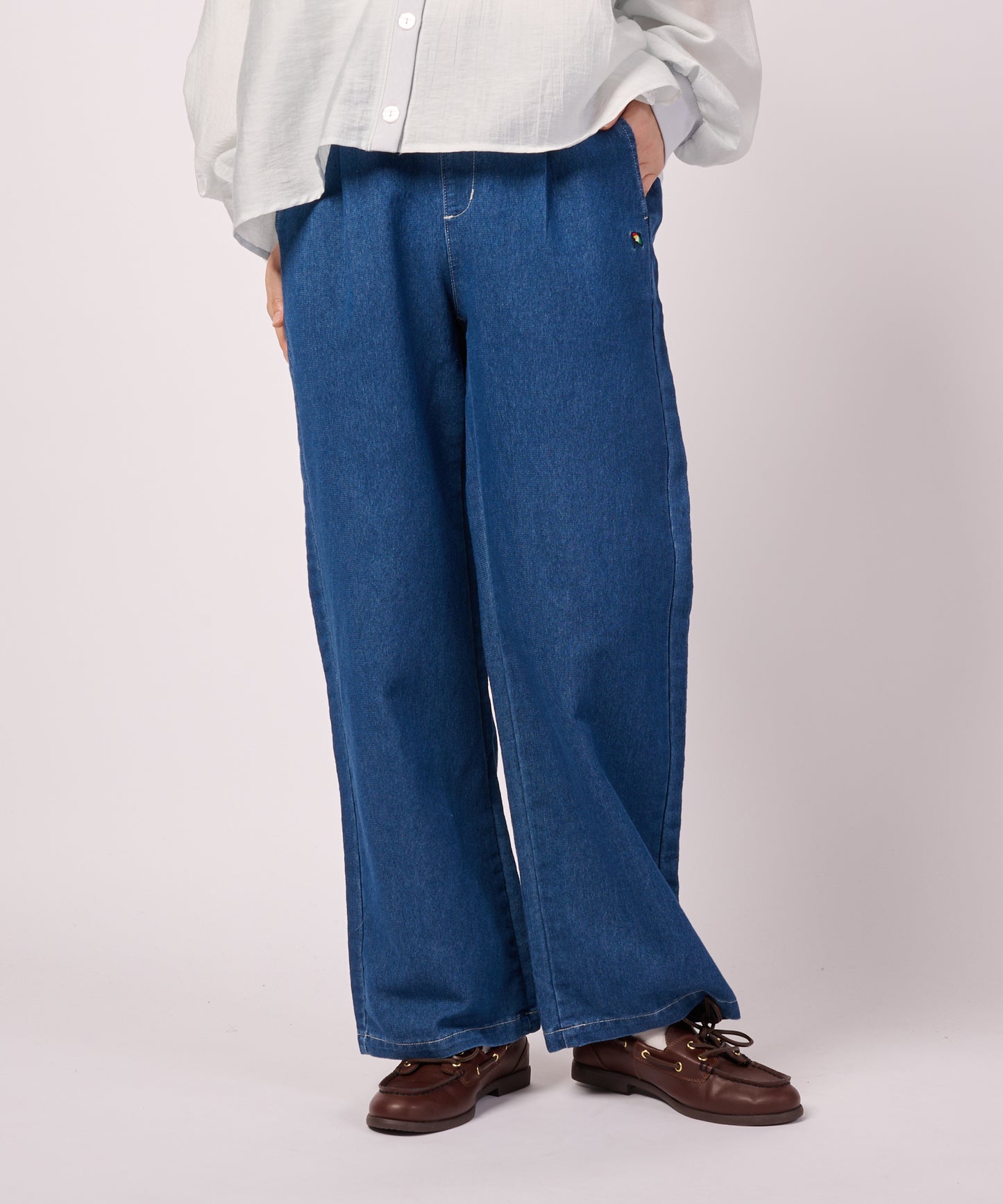 【LOFTAIRDENIM＆DUCK】イージー ストレートパンツ