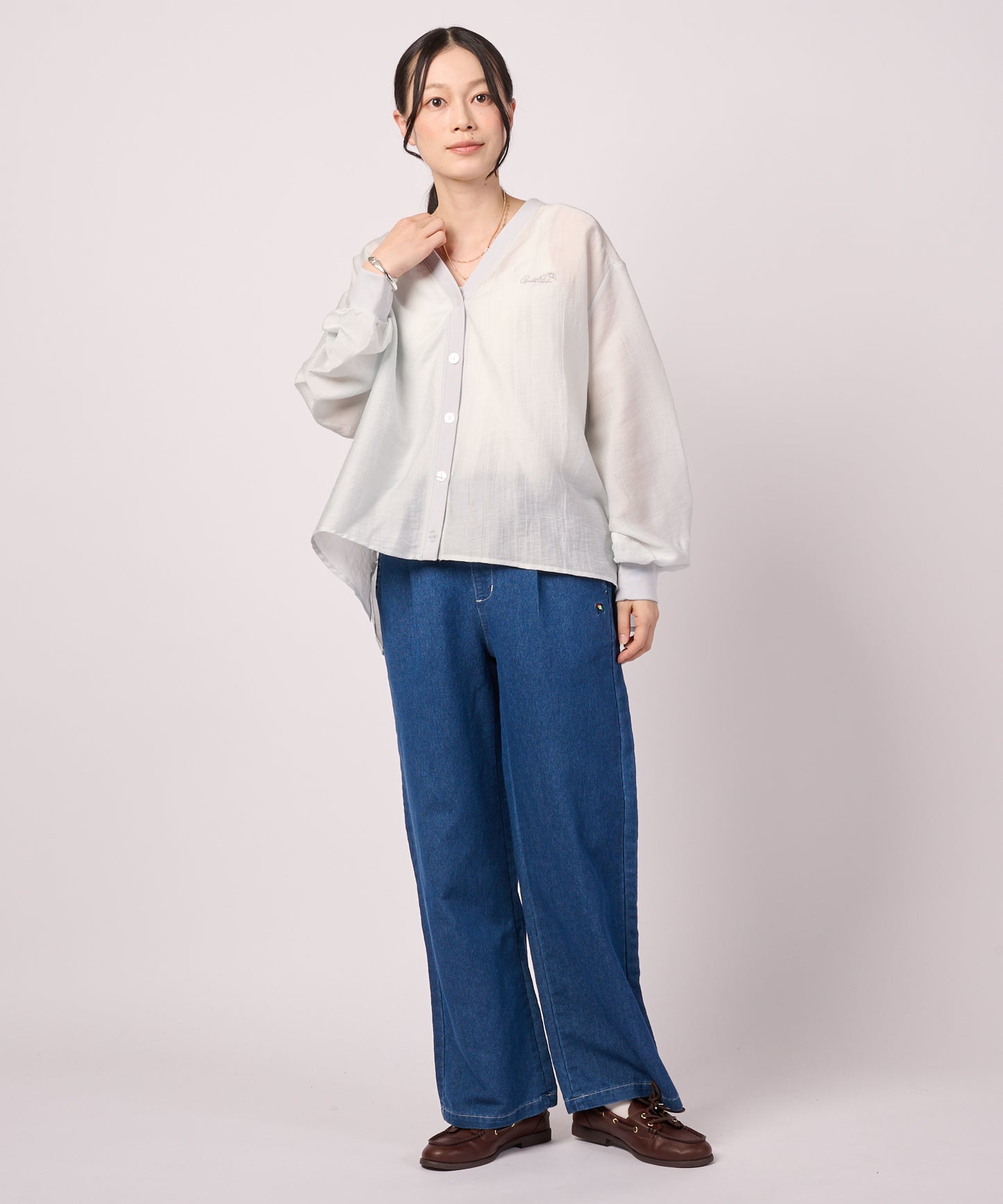 【LOFTAIRDENIM＆DUCK】イージー ストレートパンツ