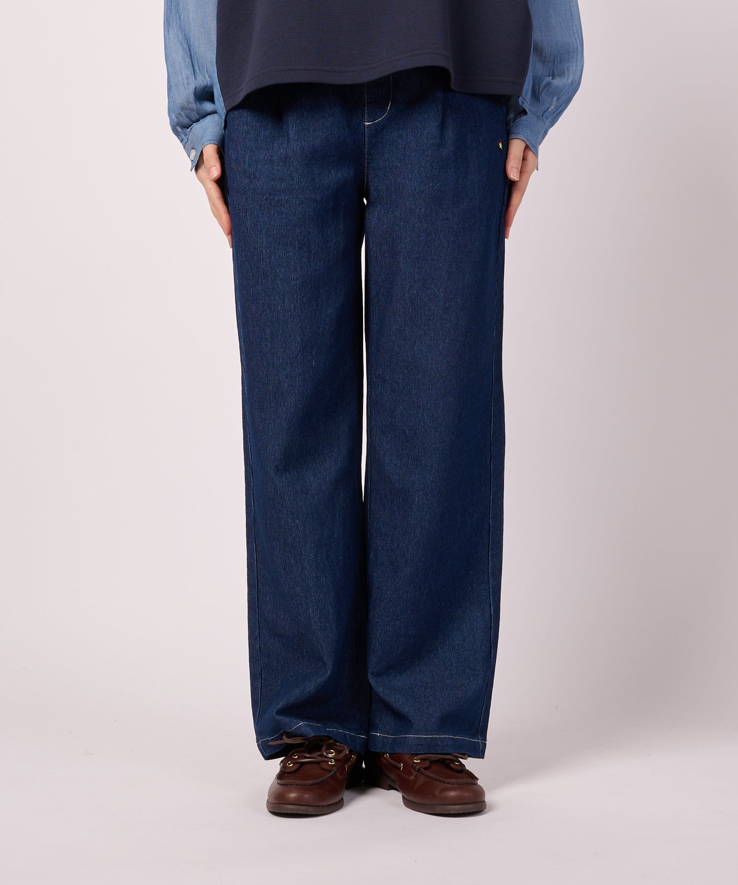 【LOFTAIRDENIM＆DUCK】イージー ストレートパンツ