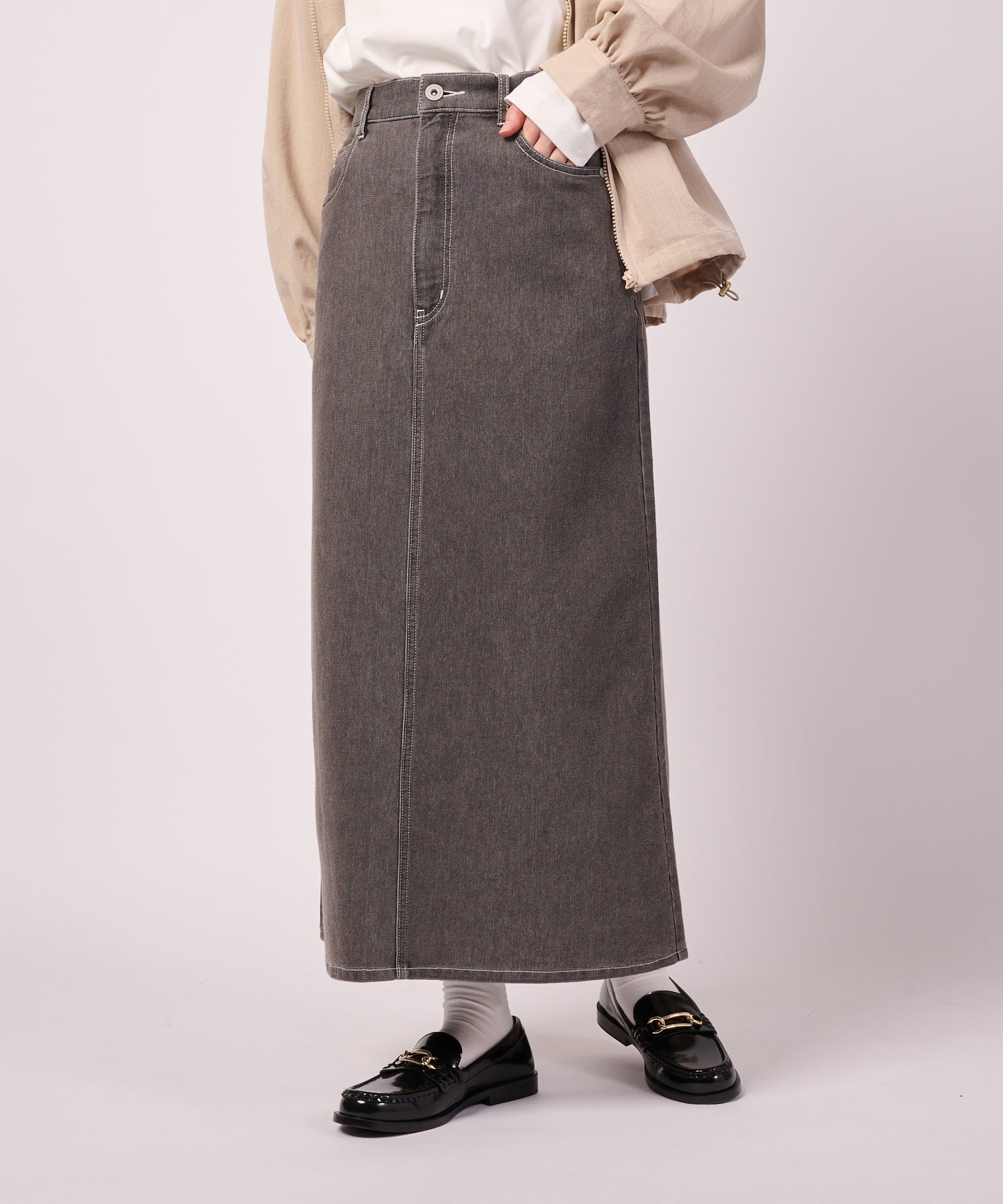LOFTAIRDENIM＆DUCK】ナロースカート（スカート/レディース