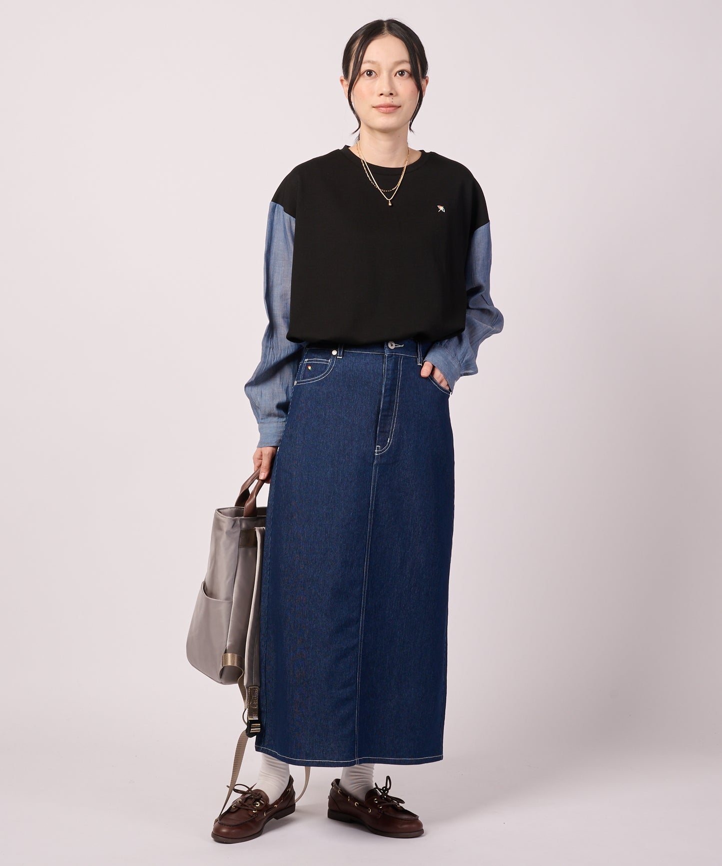 【LOFTAIRDENIM＆DUCK】ナロースカート