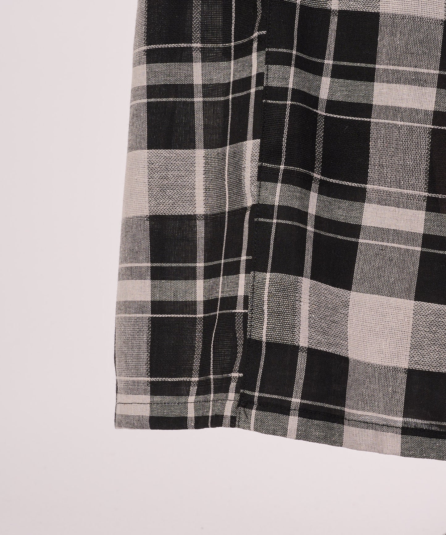 ビックチェック フレアパンツ