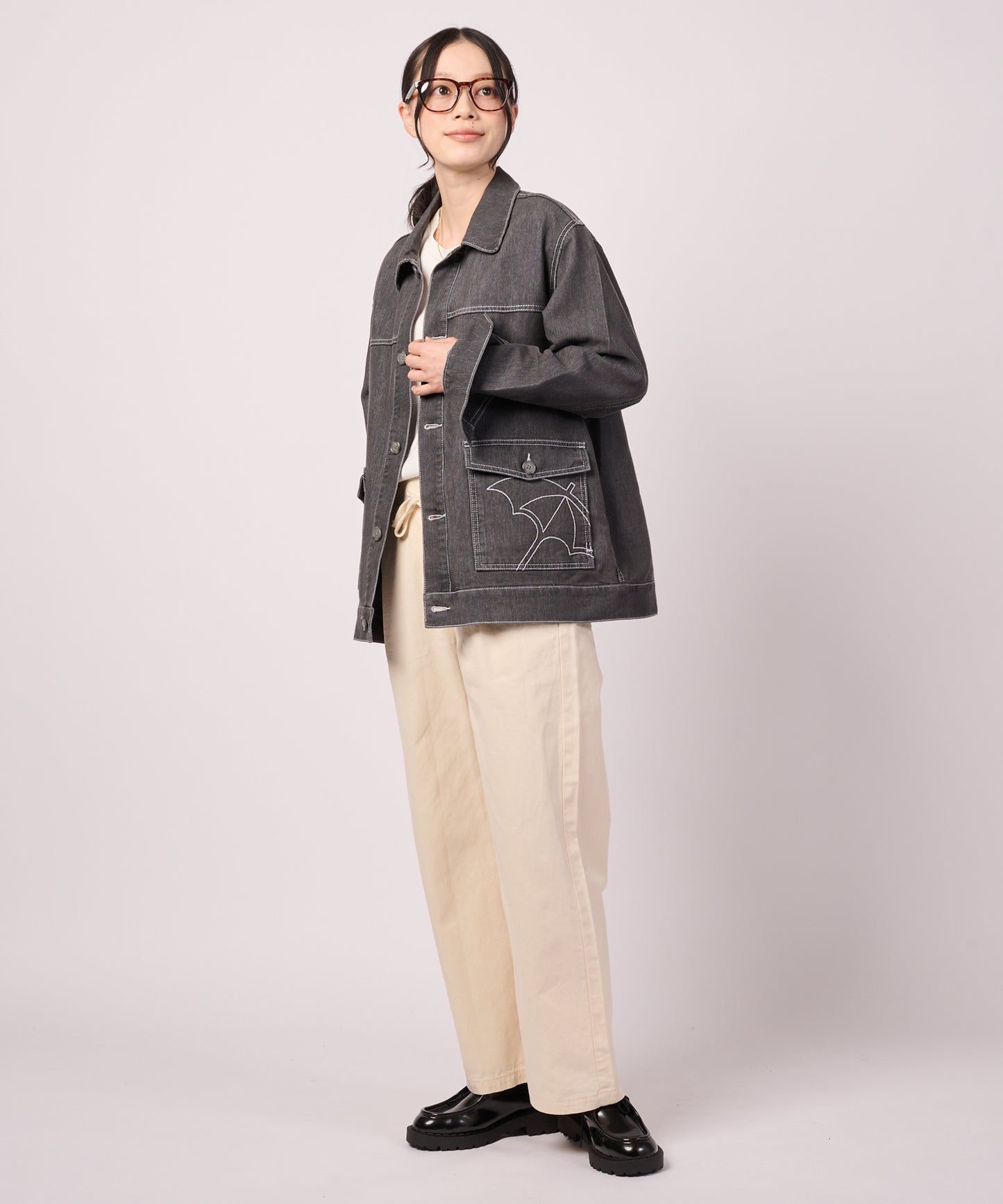 【LOFTAIRDENIM＆DUCK】シェア オーバーシャツ