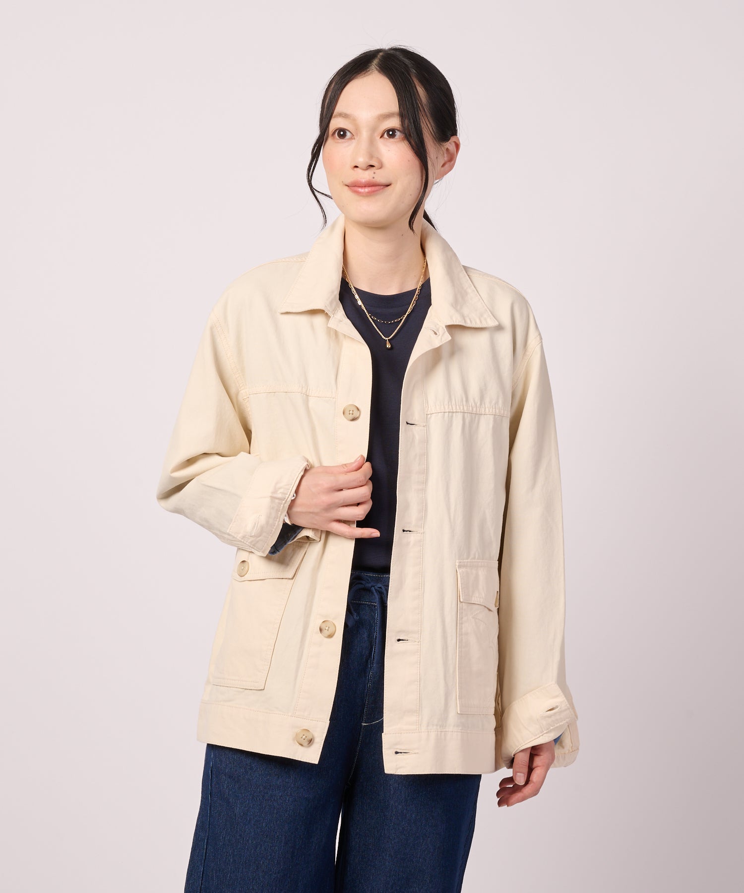 LOFTAIRDENIM＆DUCK】シェア オーバーシャツ（デニムジャケット/ユニ