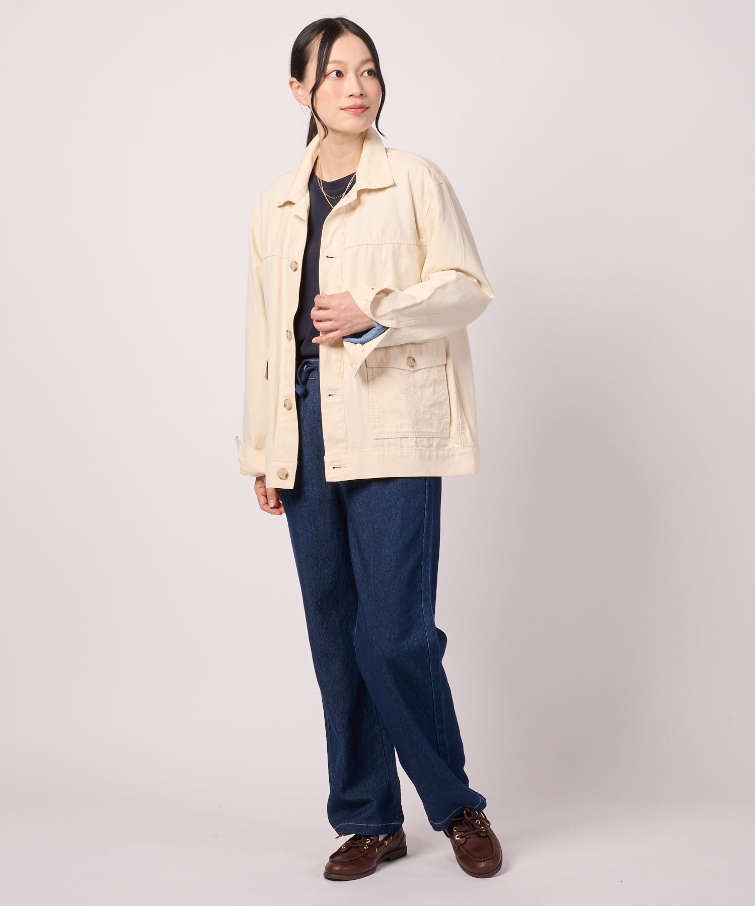 LOFTAIRDENIM＆DUCK】シェア オーバーシャツ（デニムジャケット/ユニ