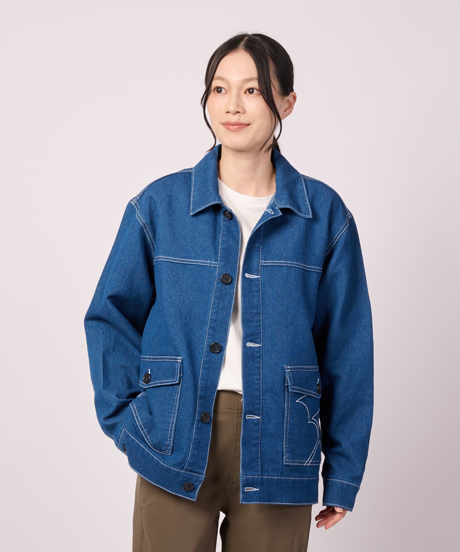 LOFTAIRDENIM＆DUCK】シェア オーバーシャツ（デニムジャケット/ユニ