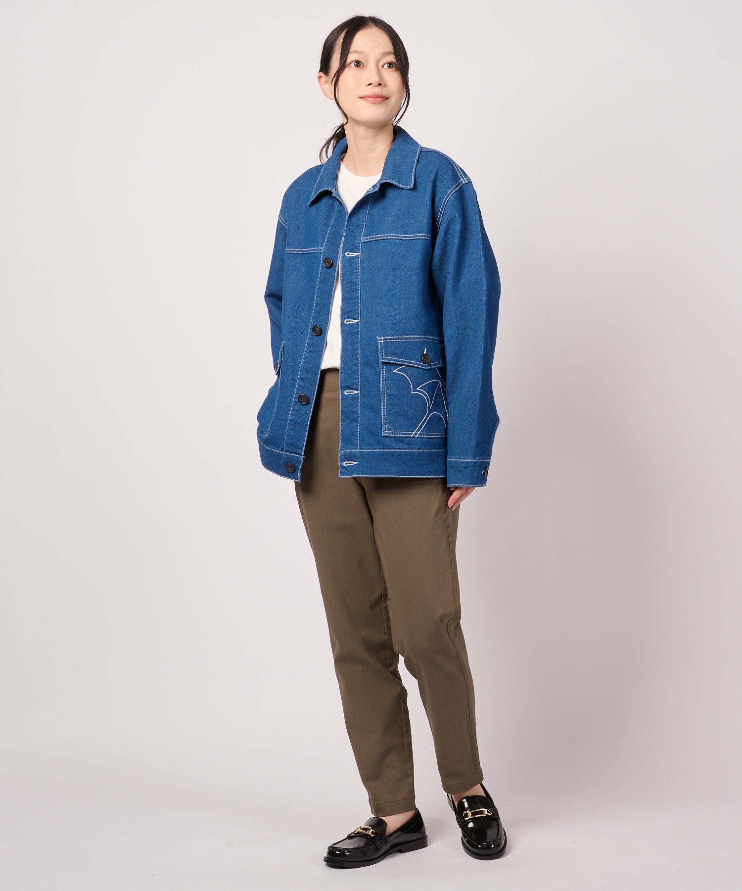 LOFTAIRDENIM＆DUCK】シェア オーバーシャツ（デニムジャケット/ユニ