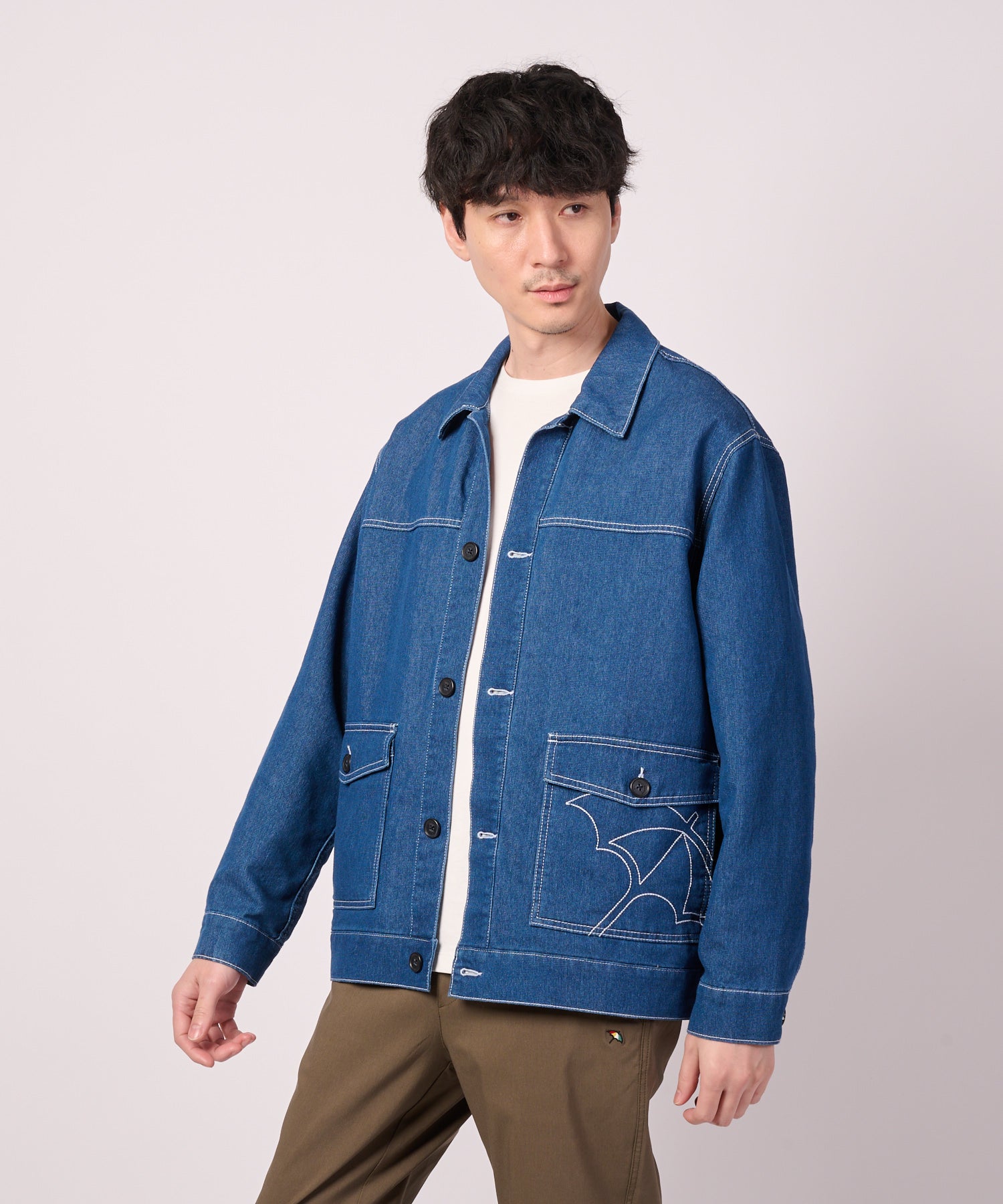 LOFTAIRDENIM＆DUCK】シェア オーバーシャツ（デニムジャケット/ユニ