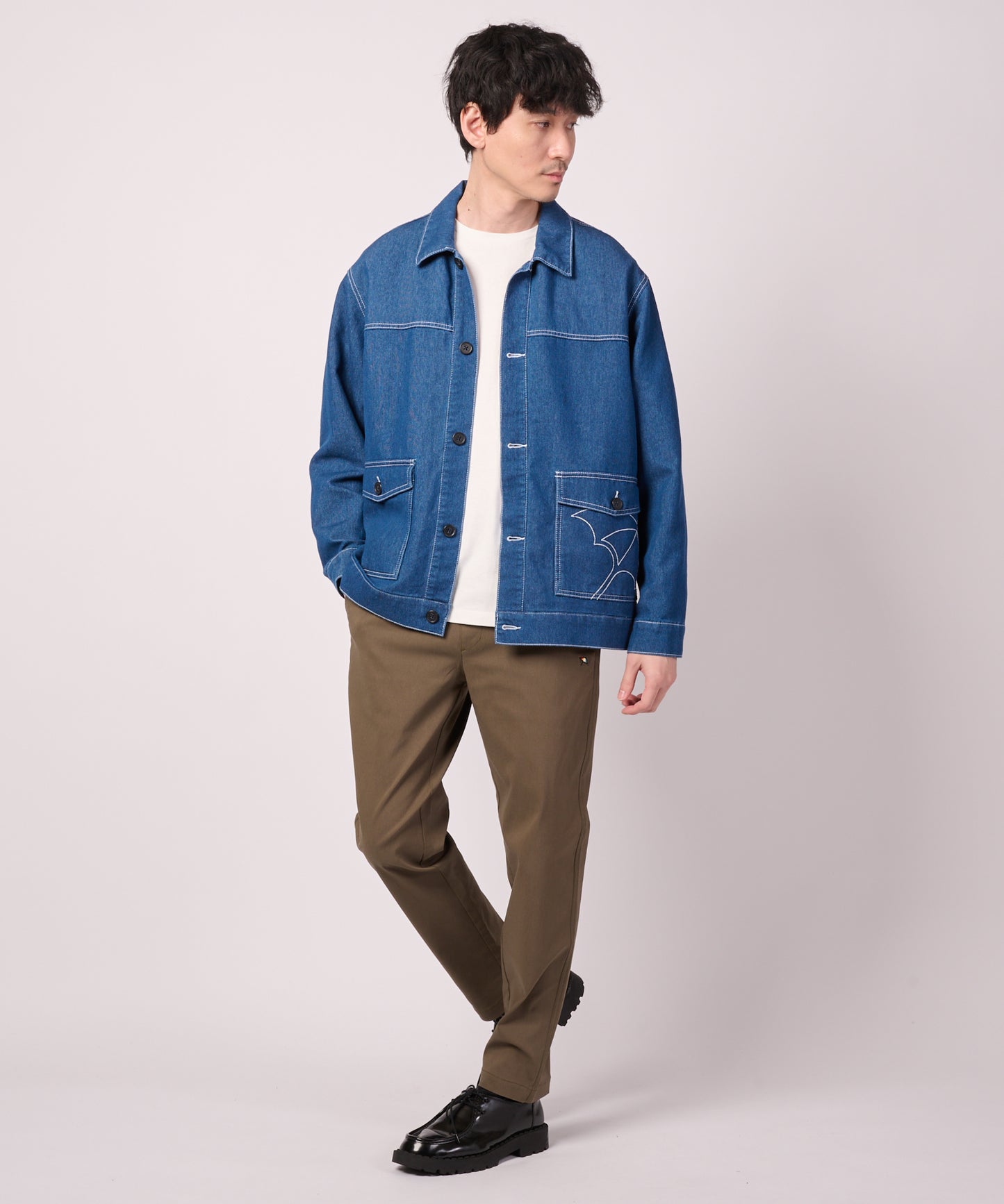 【LOFTAIRDENIM＆DUCK】シェア オーバーシャツ