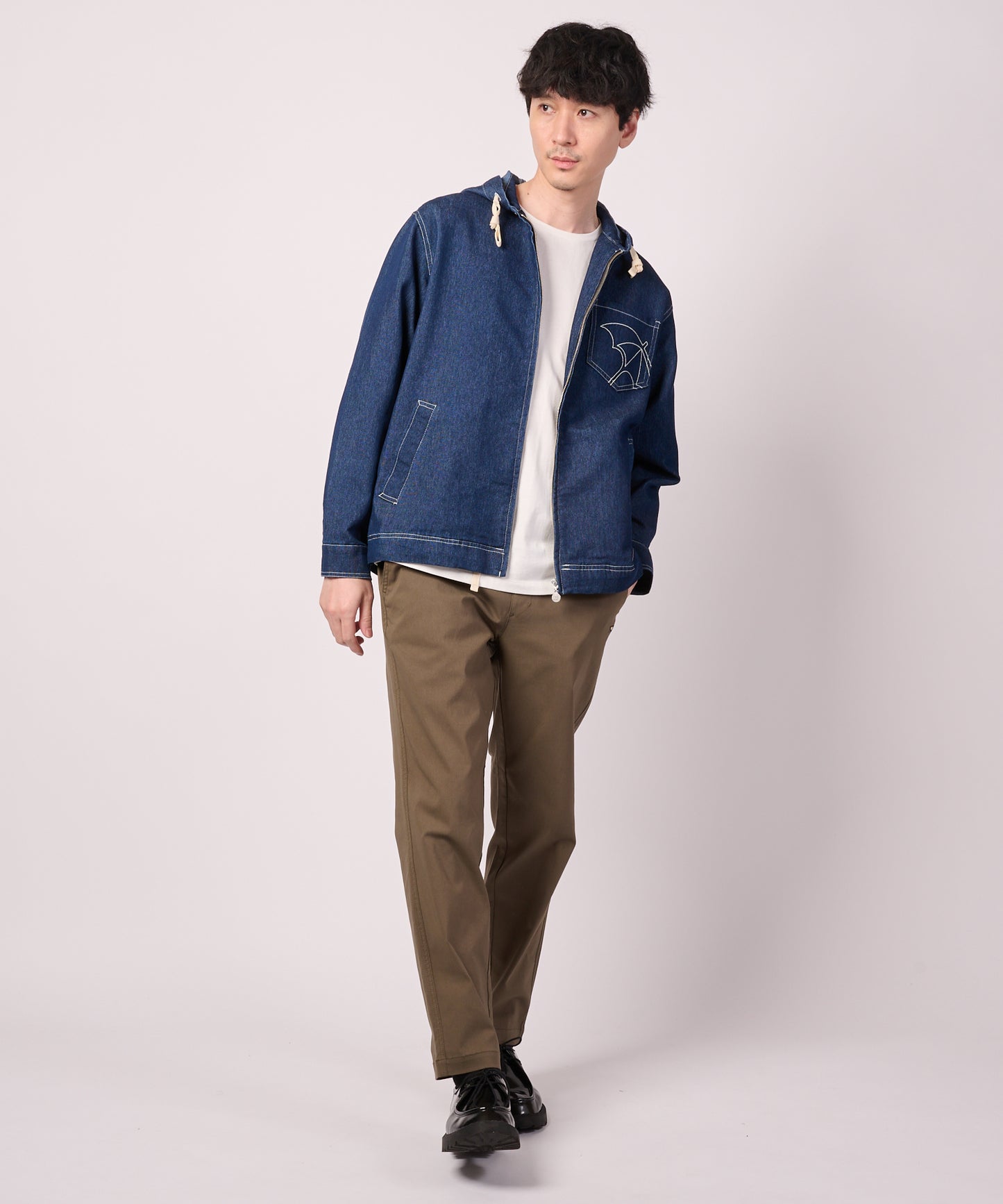 【LOFTAIRDENIM＆DUCK】シェア フードジャケット