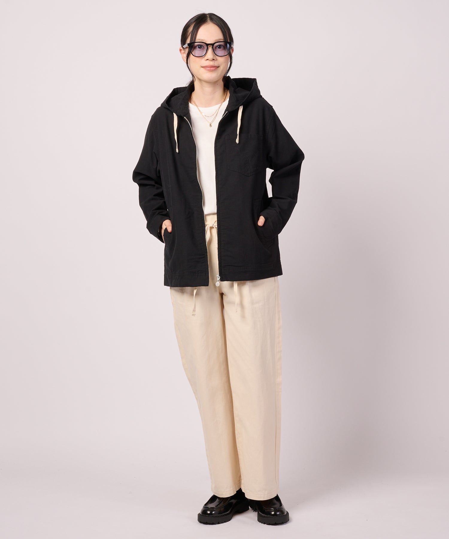 LOFTAIRDENIM＆DUCK】シェア フードジャケット（デニムジャケット/ユニ