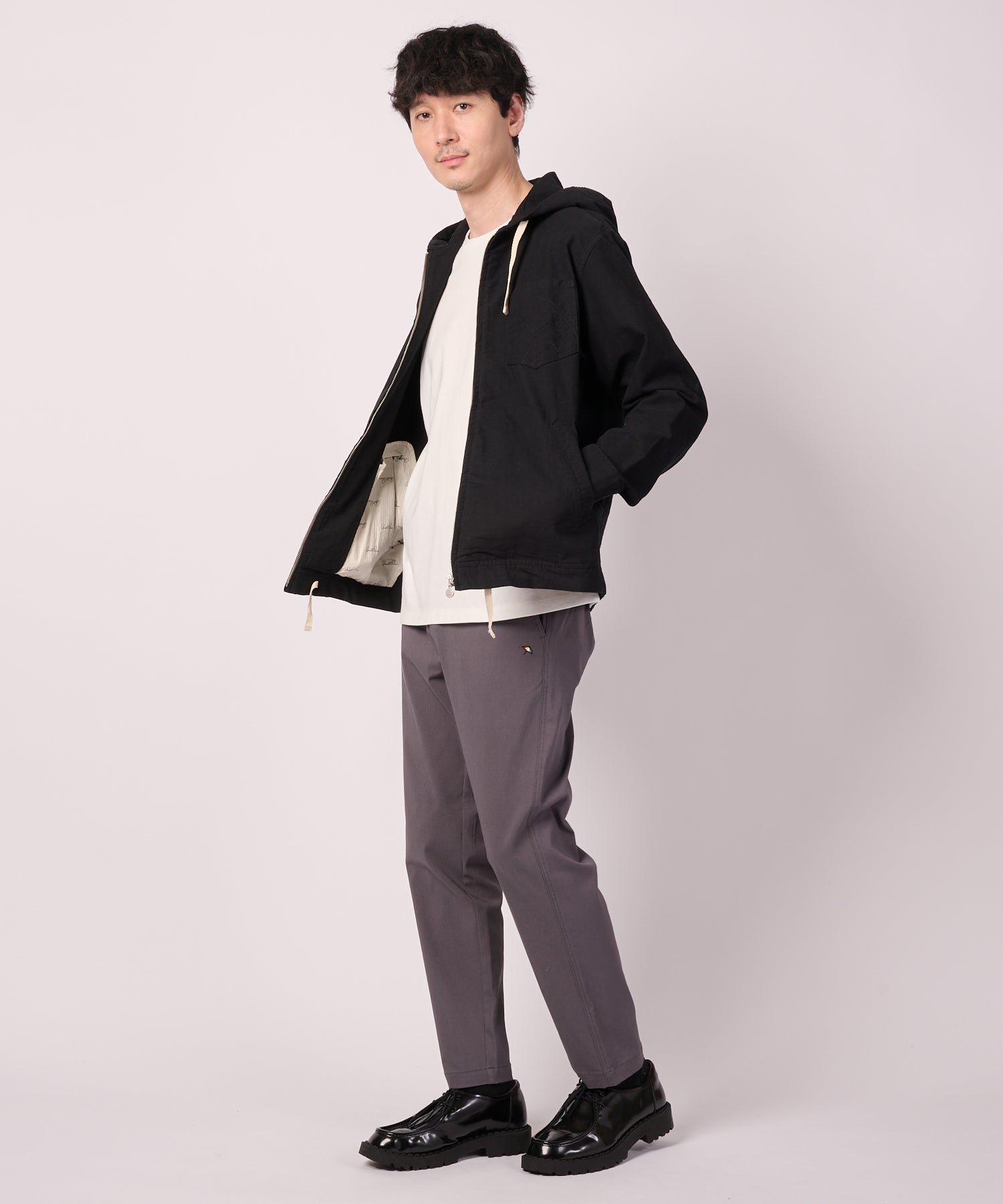 LOFTAIRDENIM＆DUCK】シェア フードジャケット（デニムジャケット/ユニ