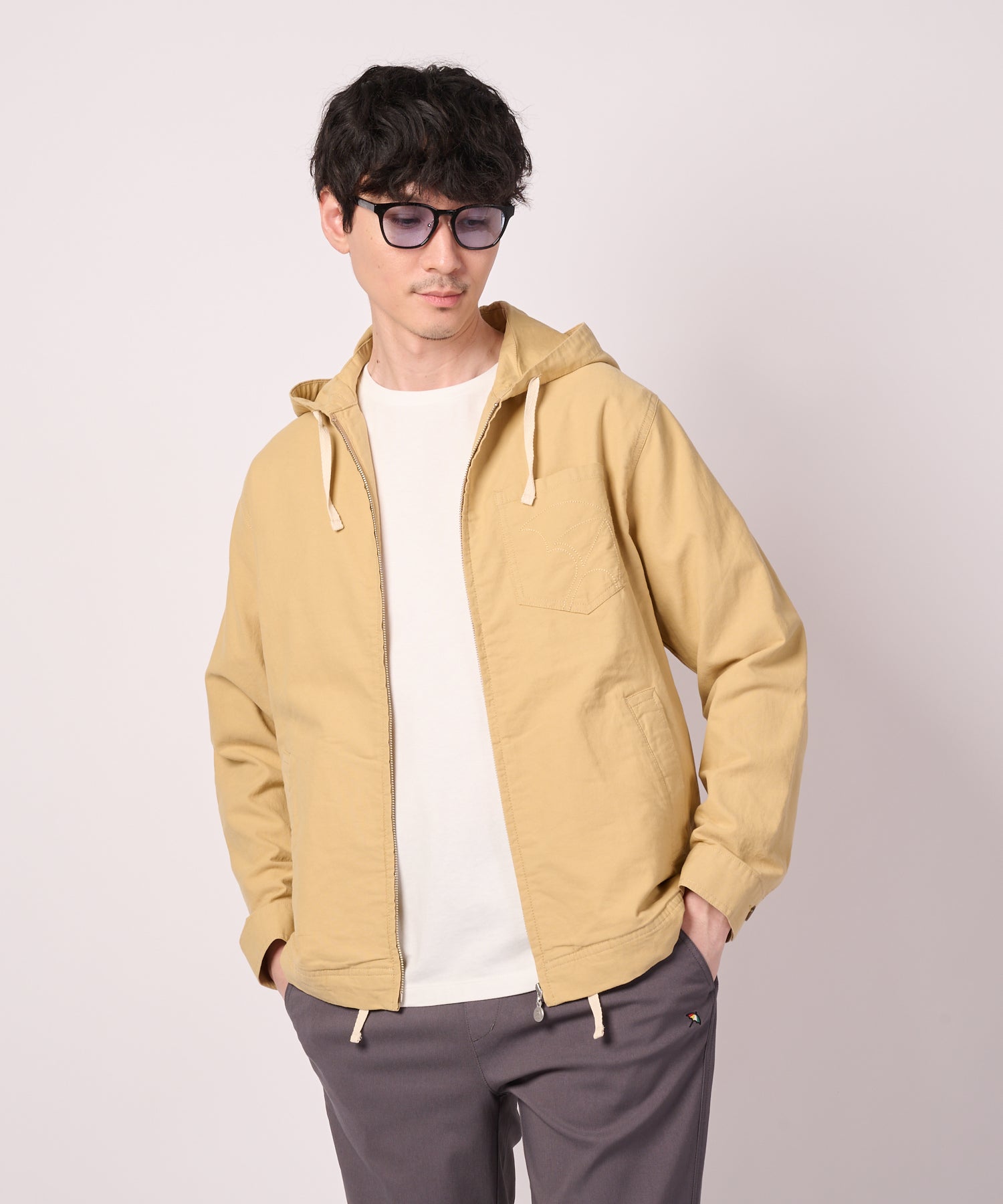 LOFTAIRDENIM＆DUCK】シェア フードジャケット（デニムジャケット/ユニ