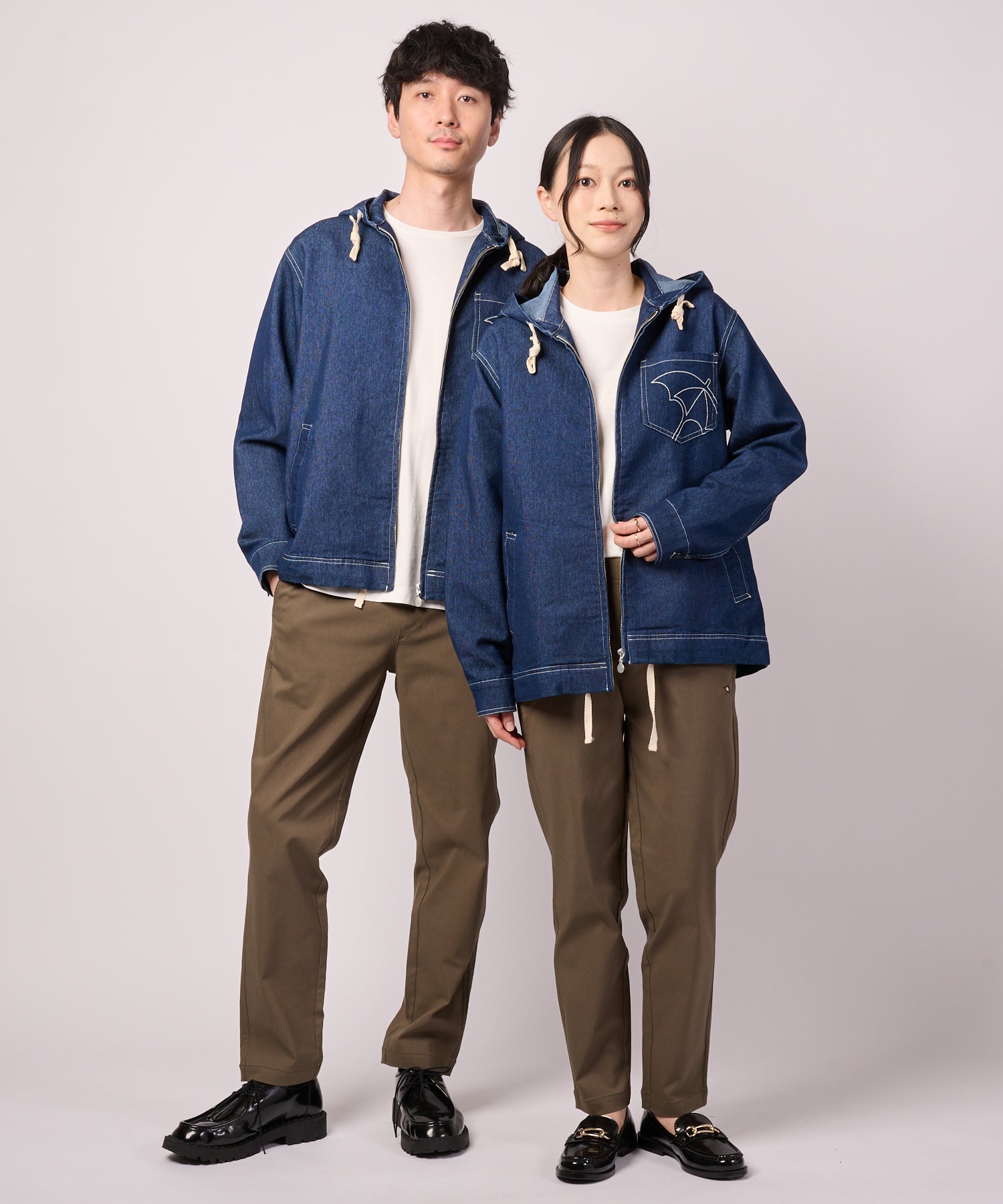 LOFTAIRDENIM＆DUCK】シェア フードジャケット（デニムジャケット/ユニ