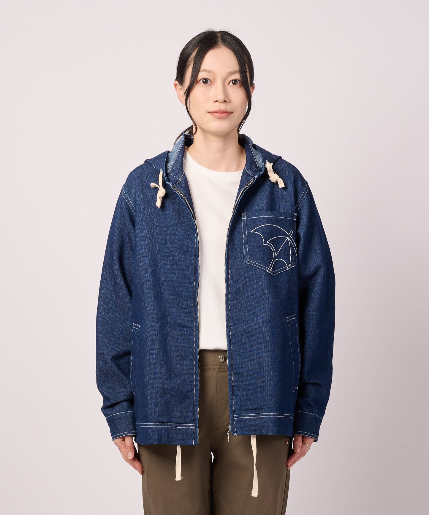 【LOFTAIRDENIM＆DUCK】シェア フードジャケット