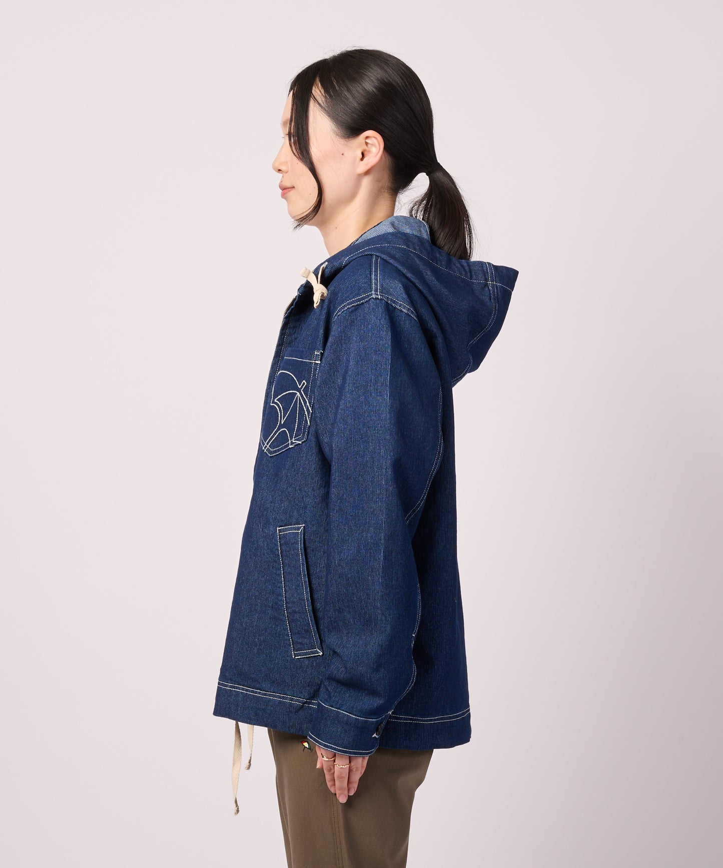 【LOFTAIRDENIM＆DUCK】シェア フードジャケット