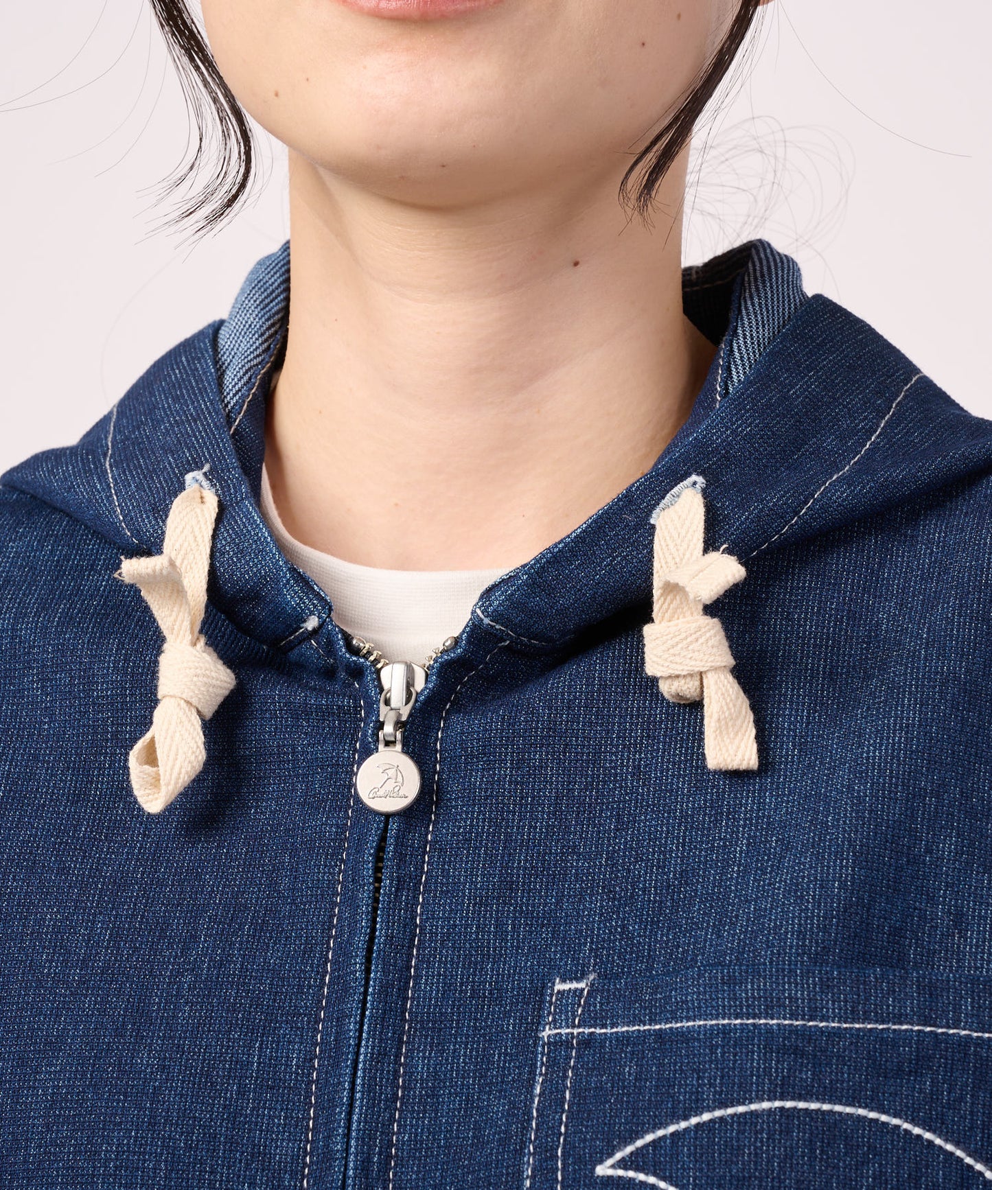 【LOFTAIRDENIM＆DUCK】シェア フードジャケット