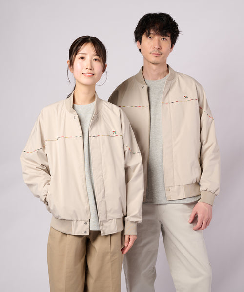 アーノルド パーマー(Arnold Palmer)花粉ガード パーマーチェックライン シェア ショートブルゾン