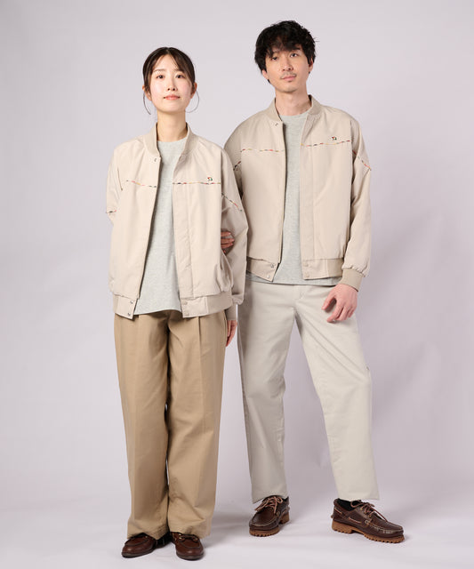 Arnold Palmer　花粉ガード パーマーチェックライン シェア ショートブルゾン