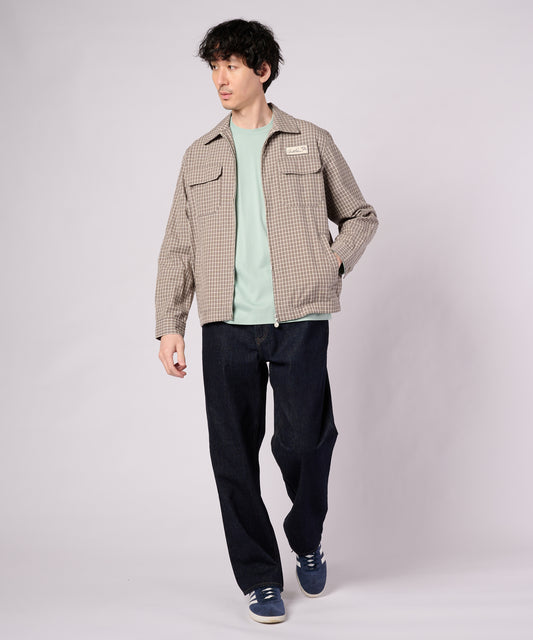 Arnold Palmer　チェックジップブルゾン