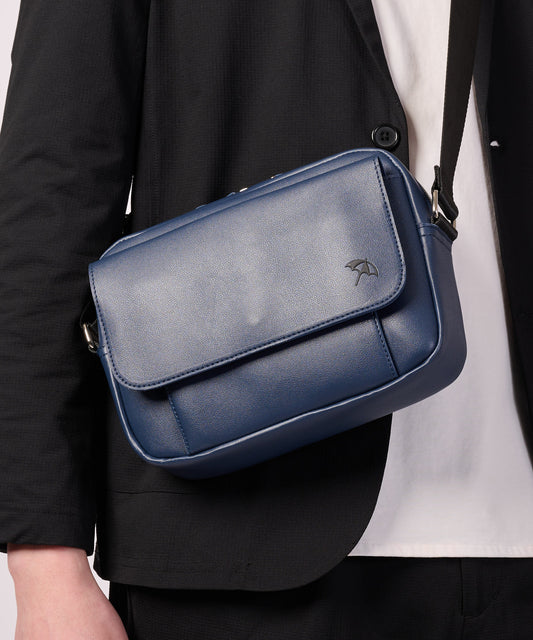 Arnold Palmer　 フェイクレザー フラップ ショルダーバッグ