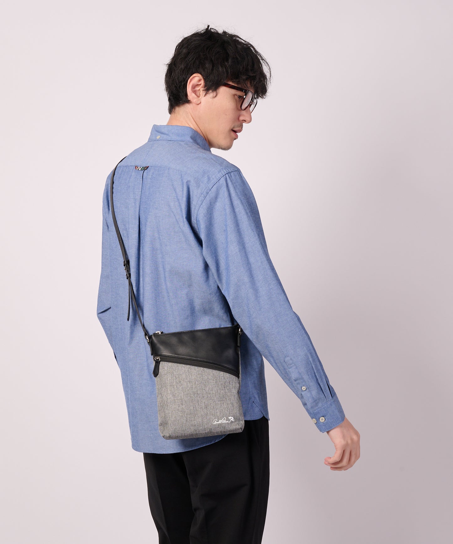 メランジ ミニ ショルダーバッグ