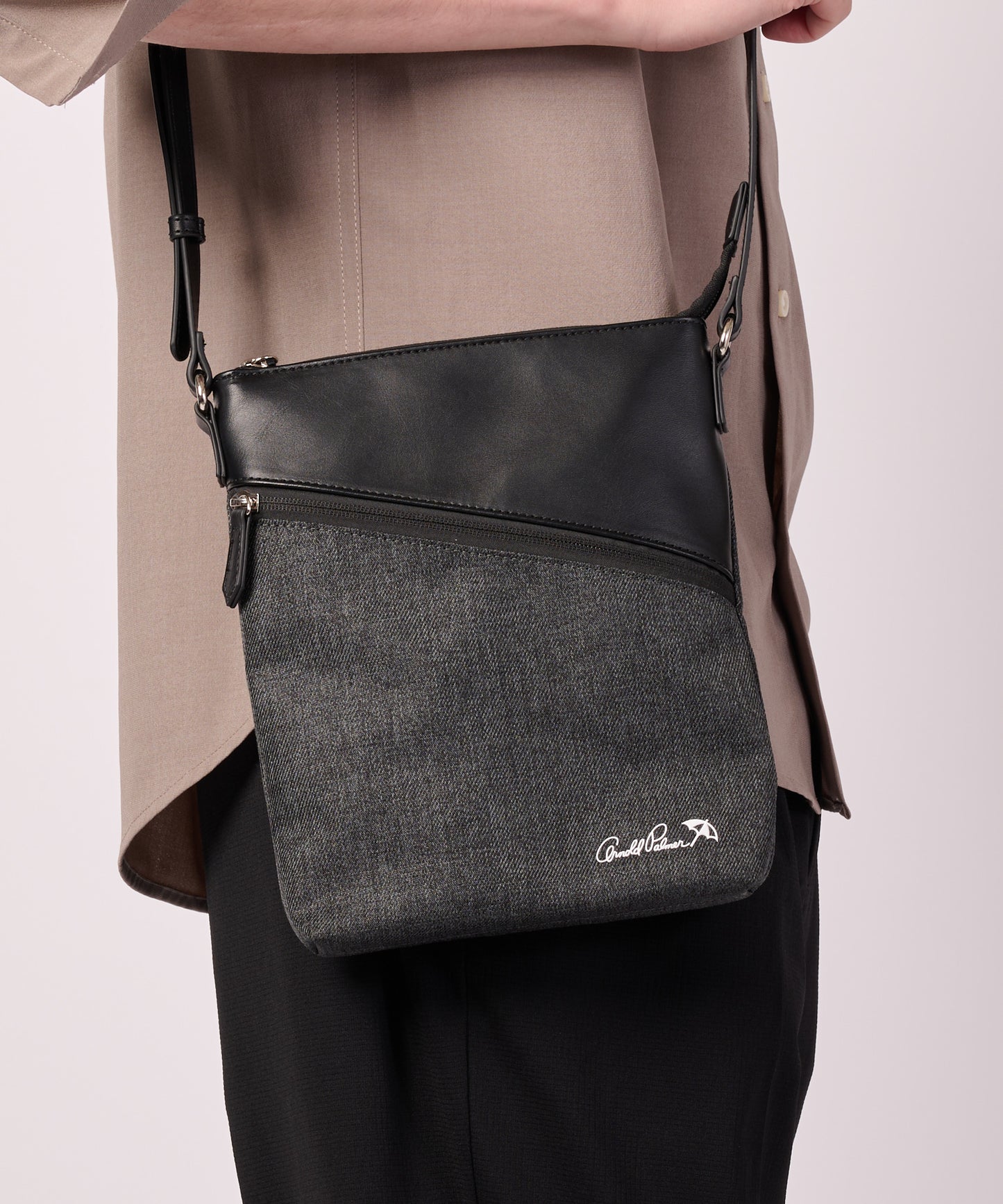 メランジ ミニ ショルダーバッグ