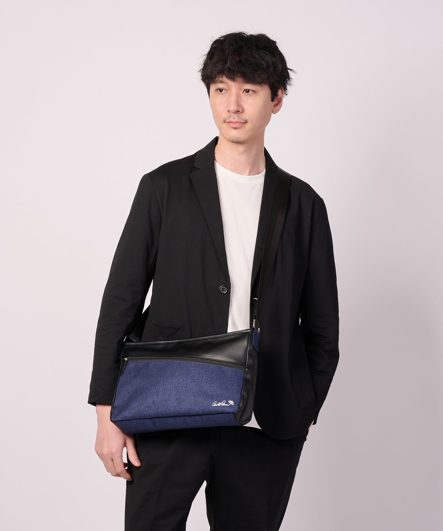 メランジ ショルダーバッグ