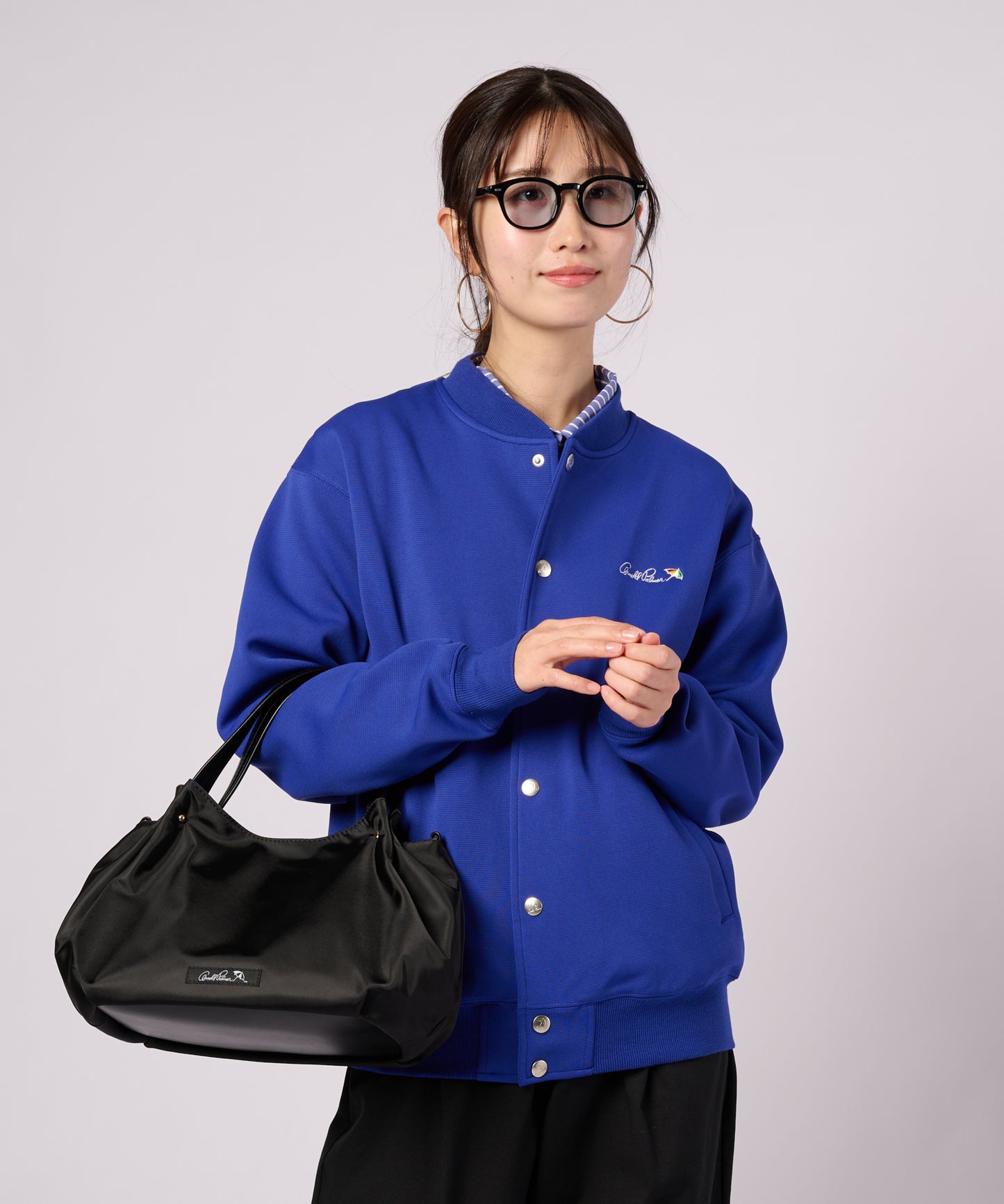 シェア ミラノリブポンチ ブルゾン