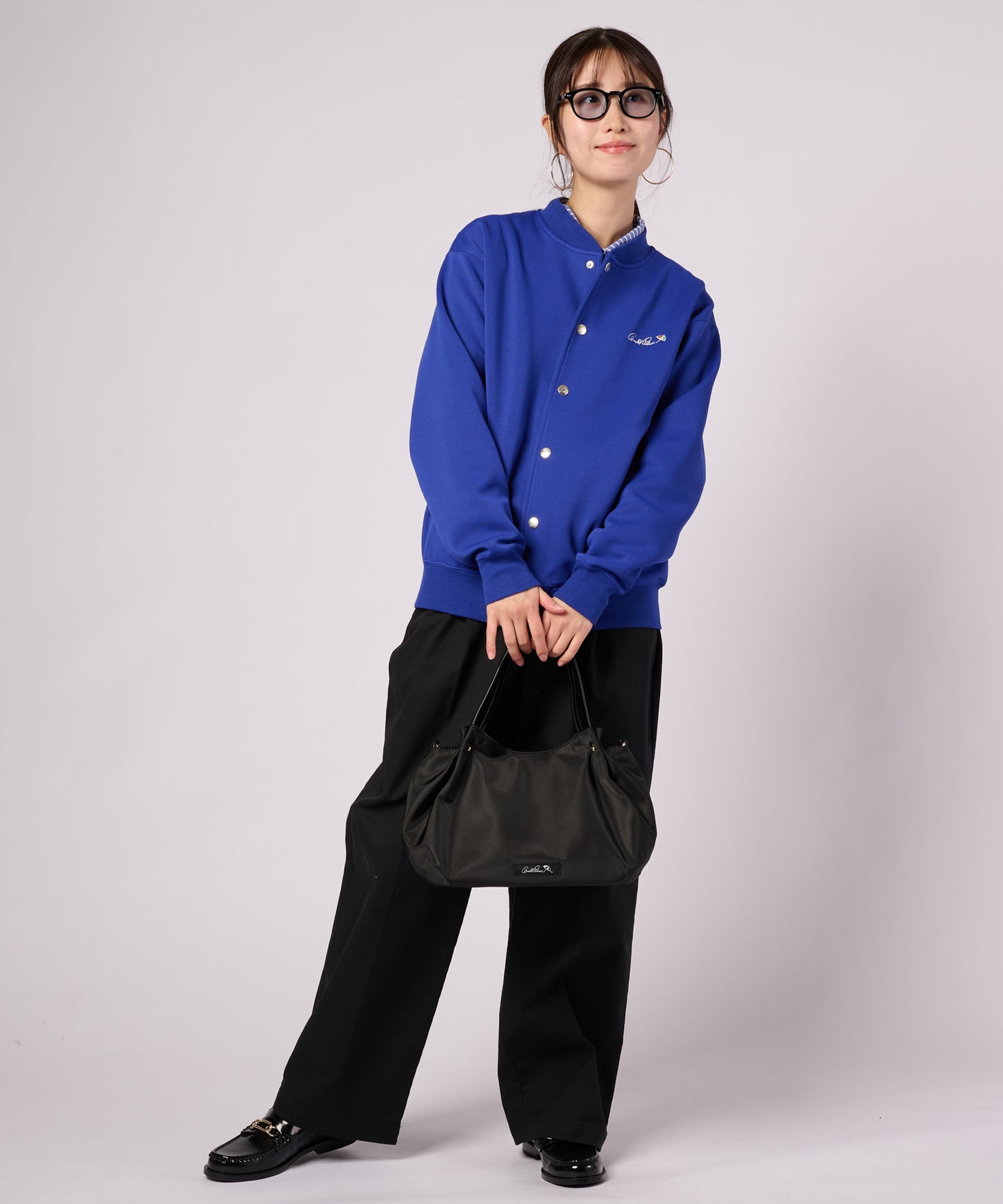 シェア ミラノリブポンチ ブルゾン