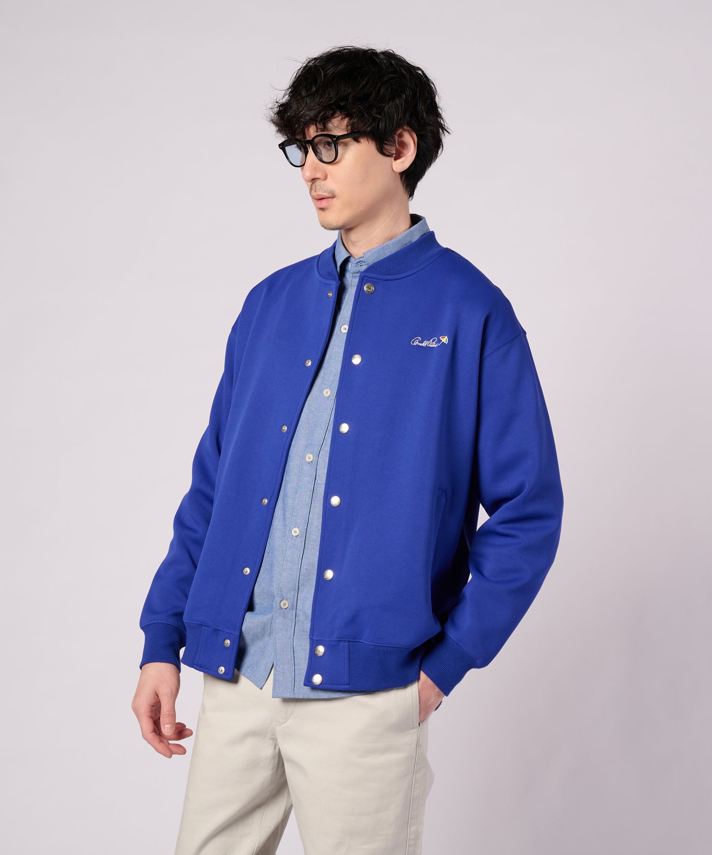 シェア ミラノリブポンチ ブルゾン