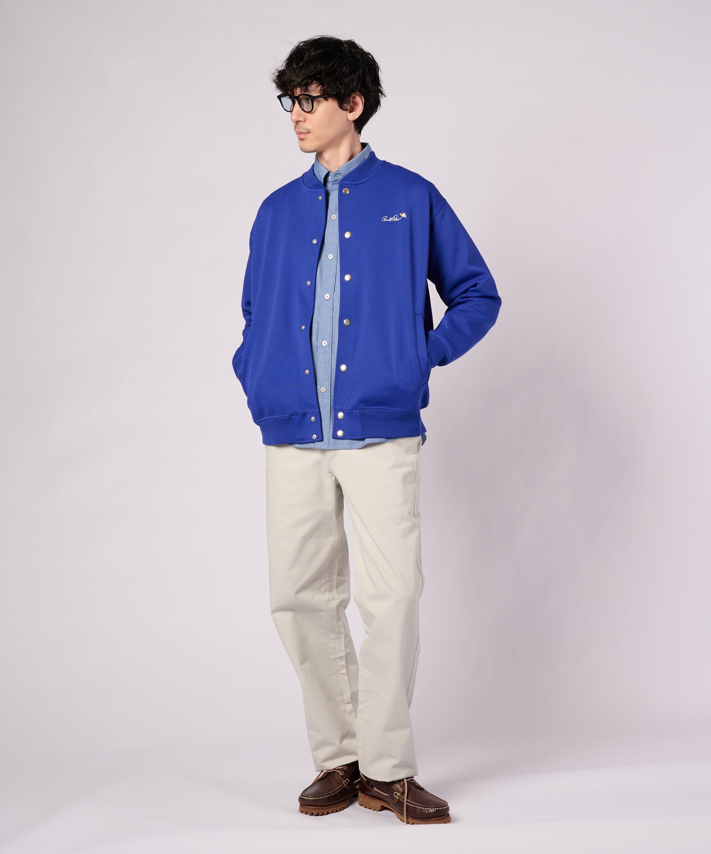 シェア ミラノリブポンチ ブルゾン