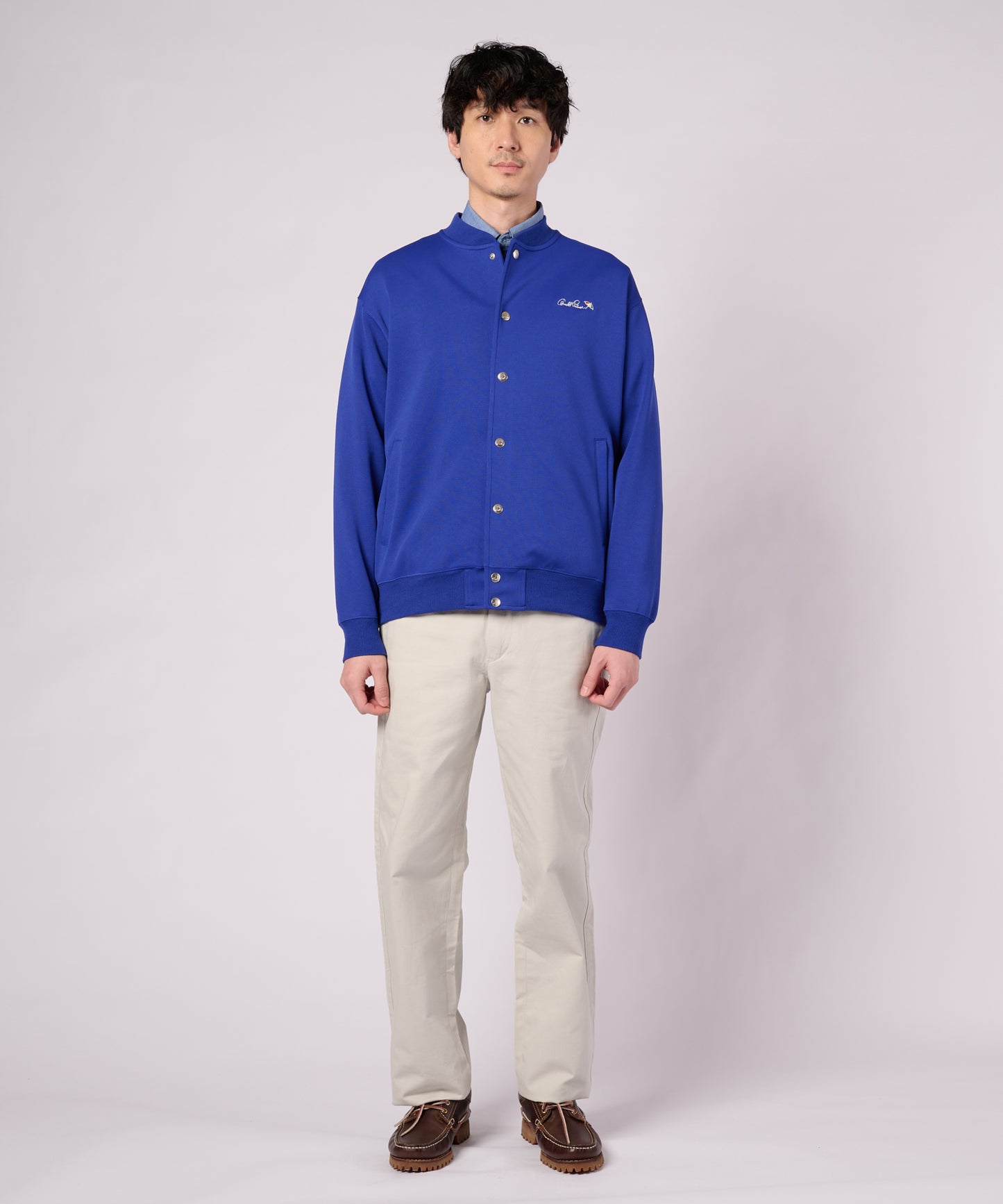 シェア ミラノリブポンチ ブルゾン