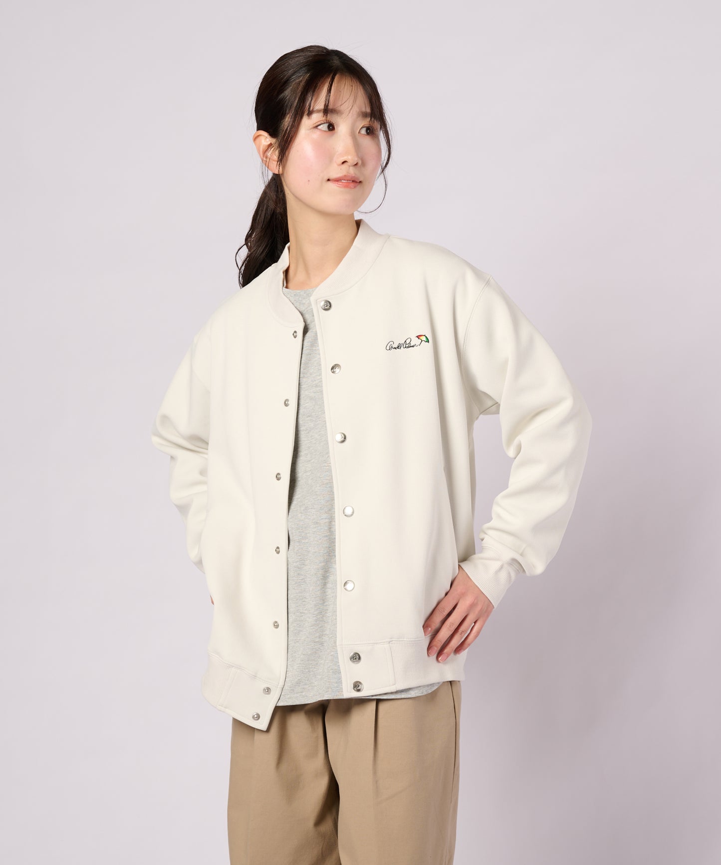 シェア ミラノリブポンチ ブルゾン