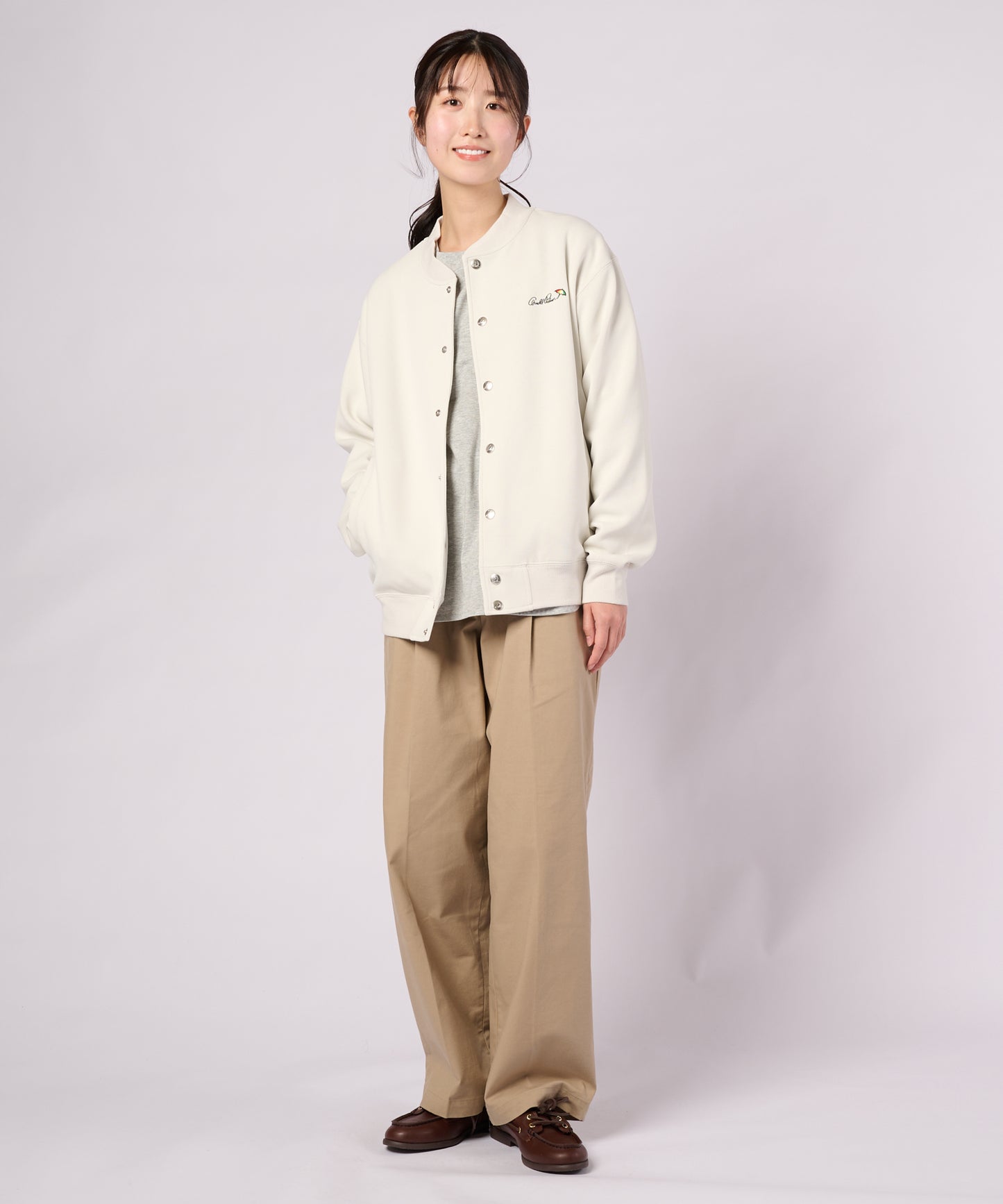 シェア ミラノリブポンチ ブルゾン