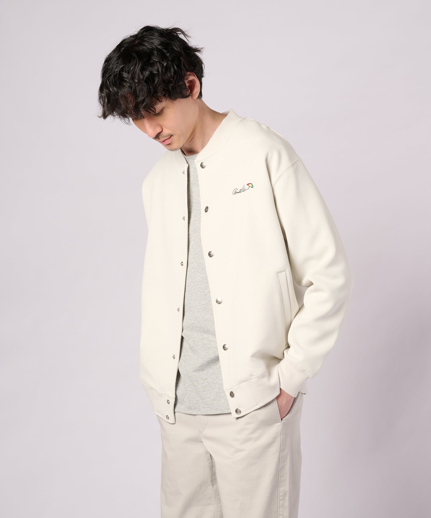 シェア ミラノリブポンチ ブルゾン