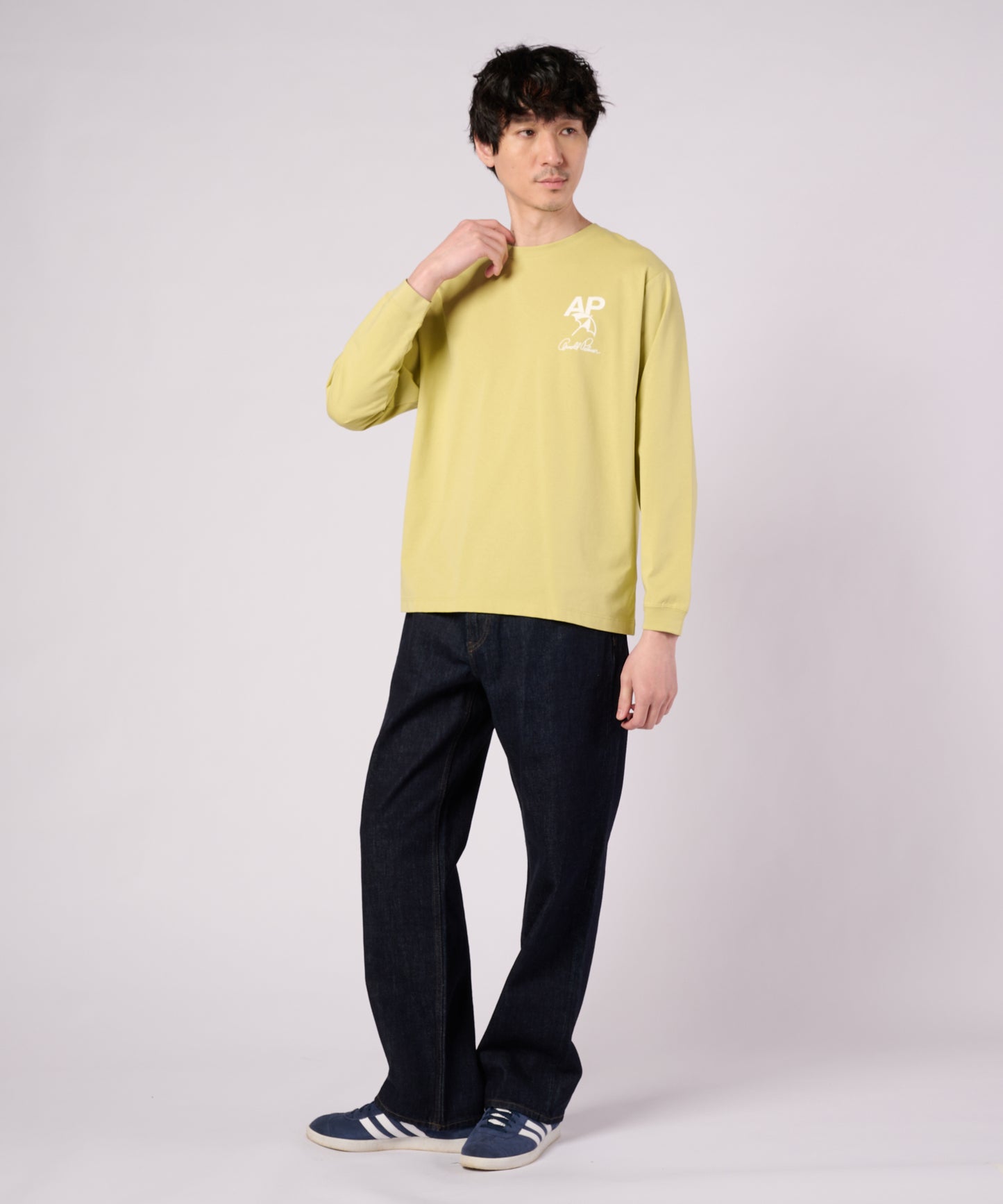 【ポイントUP対象】バックロゴグラフィック シェア ロングスリーブTシャツ