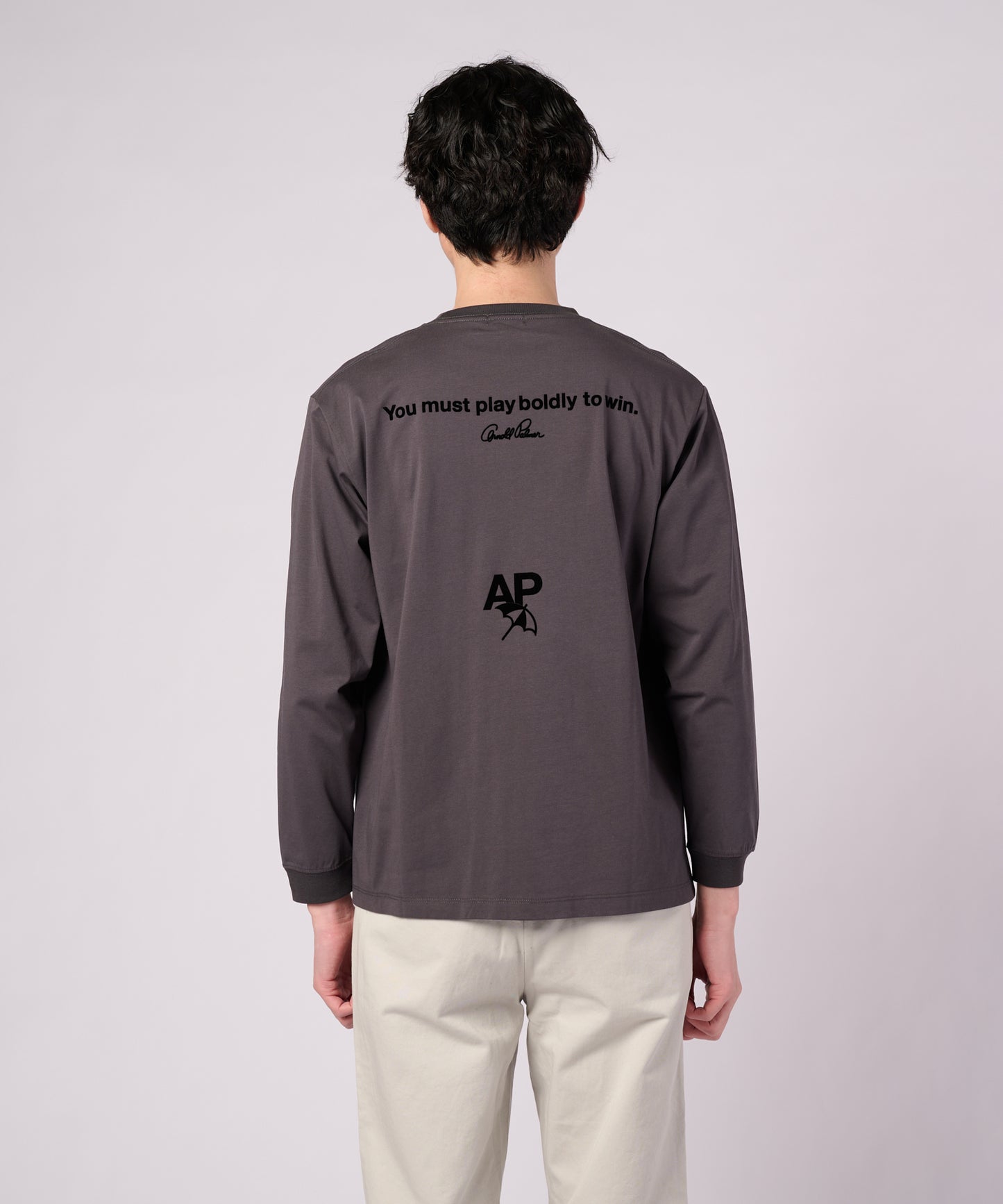 【ポイントUP対象】バックロゴグラフィック シェア ロングスリーブTシャツ