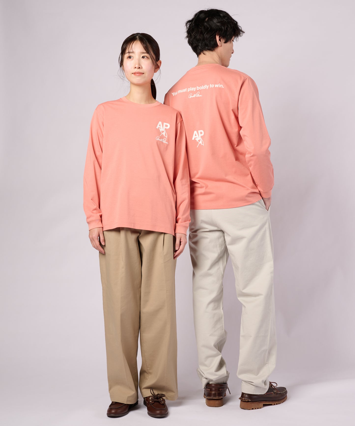 【ポイントUP対象】バックロゴグラフィック シェア ロングスリーブTシャツ