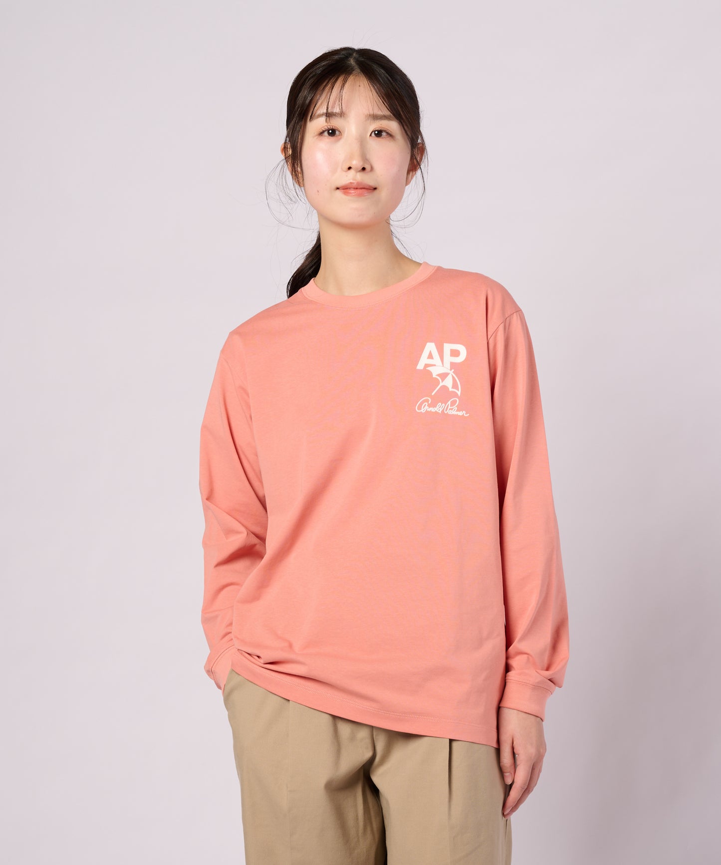 【ポイントUP対象】バックロゴグラフィック シェア ロングスリーブTシャツ