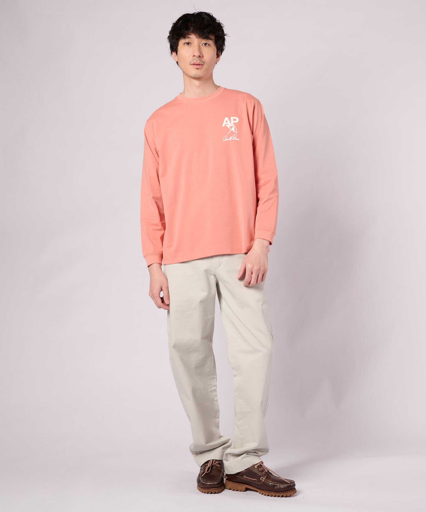 【ポイントUP対象】バックロゴグラフィック シェア ロングスリーブTシャツ