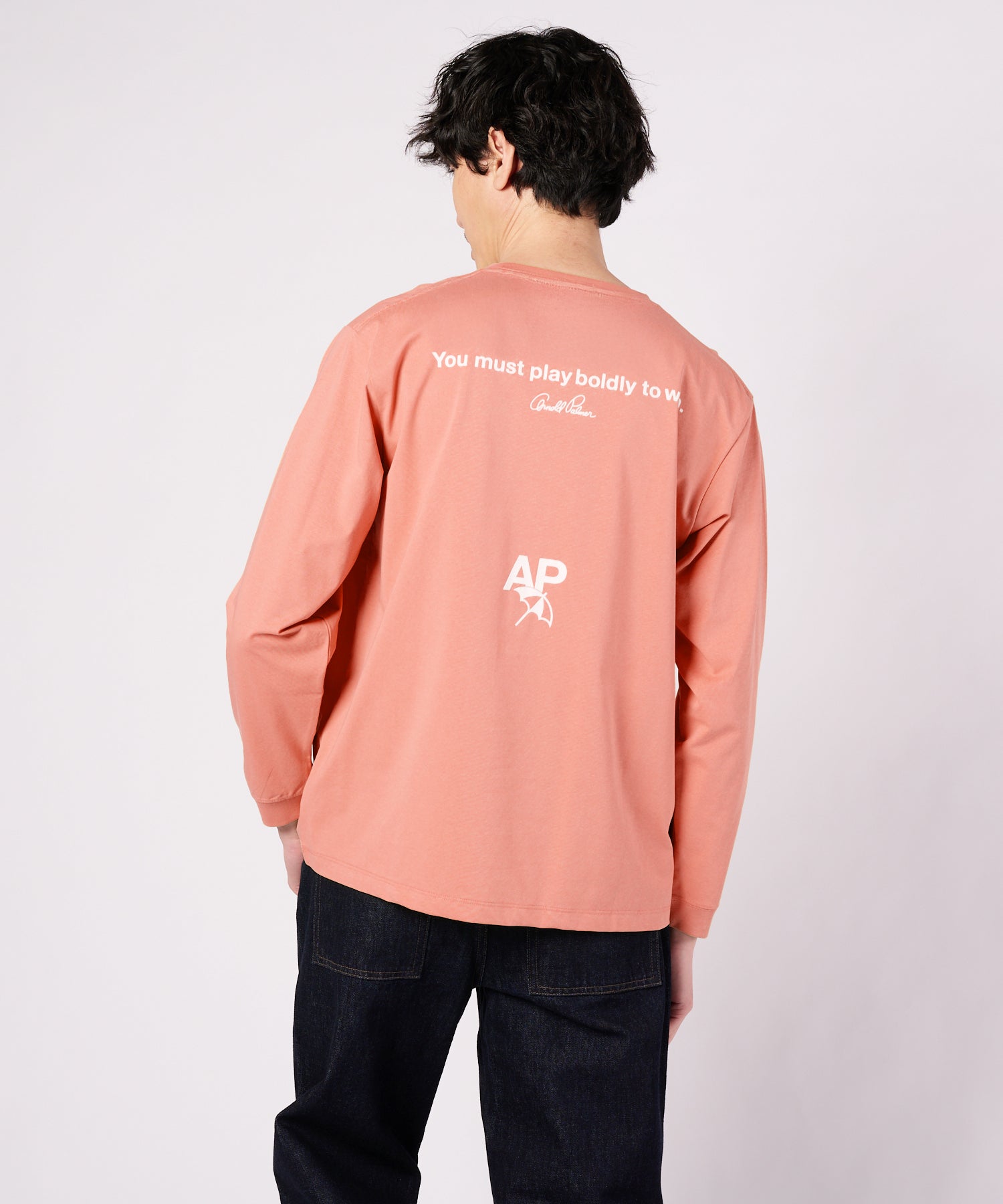 バックロゴグラフィック シェア ロングスリーブTシャツ（Tシャツ