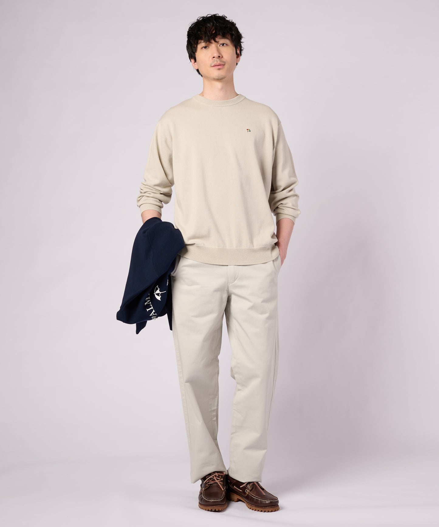3SEDAI KNIT シェア プルオーバー