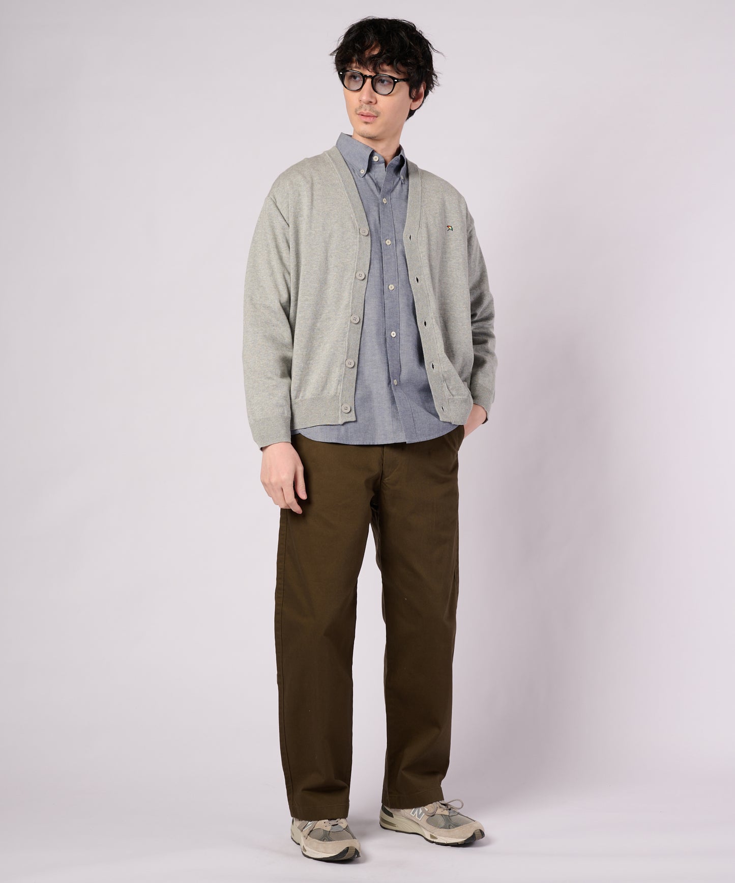 【ポイントUP対象】3SEDAI KNIT シェア カーディガン