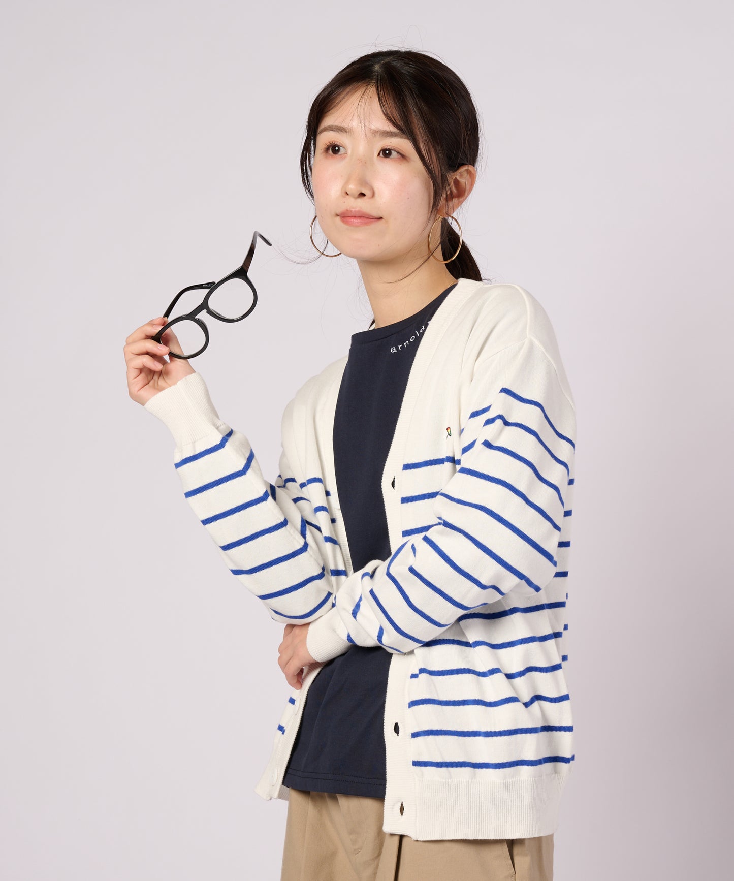 【ポイントUP対象】3SEDAI KNIT シェア カーディガン