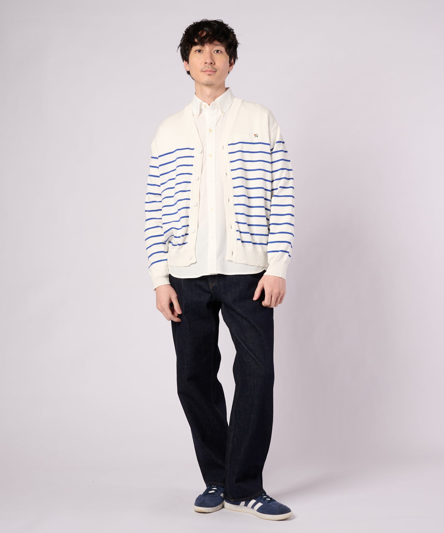 【ポイントUP対象】3SEDAI KNIT シェア カーディガン