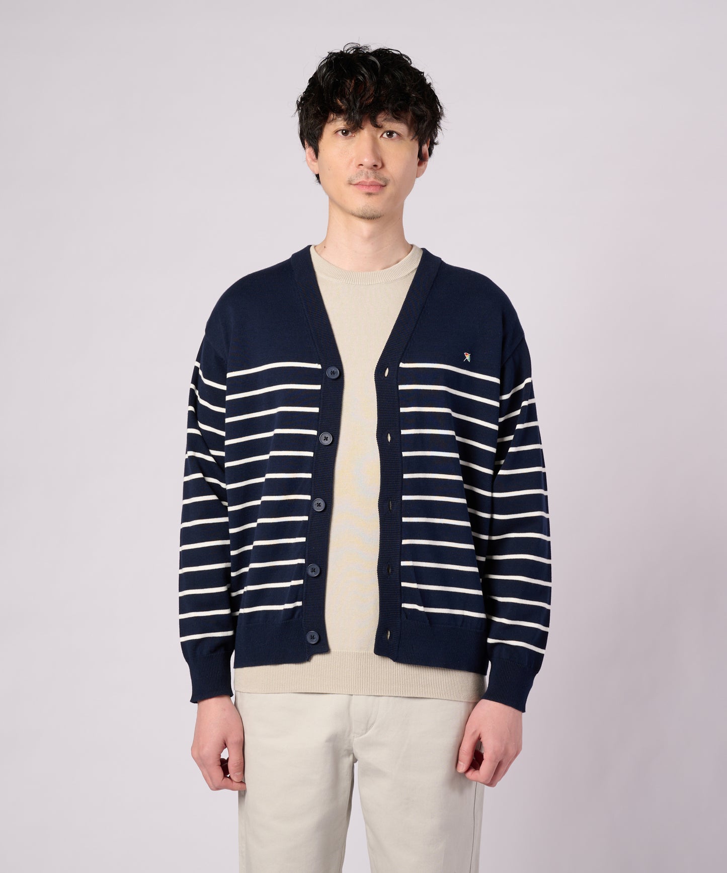 【ポイントUP対象】3SEDAI KNIT シェア カーディガン