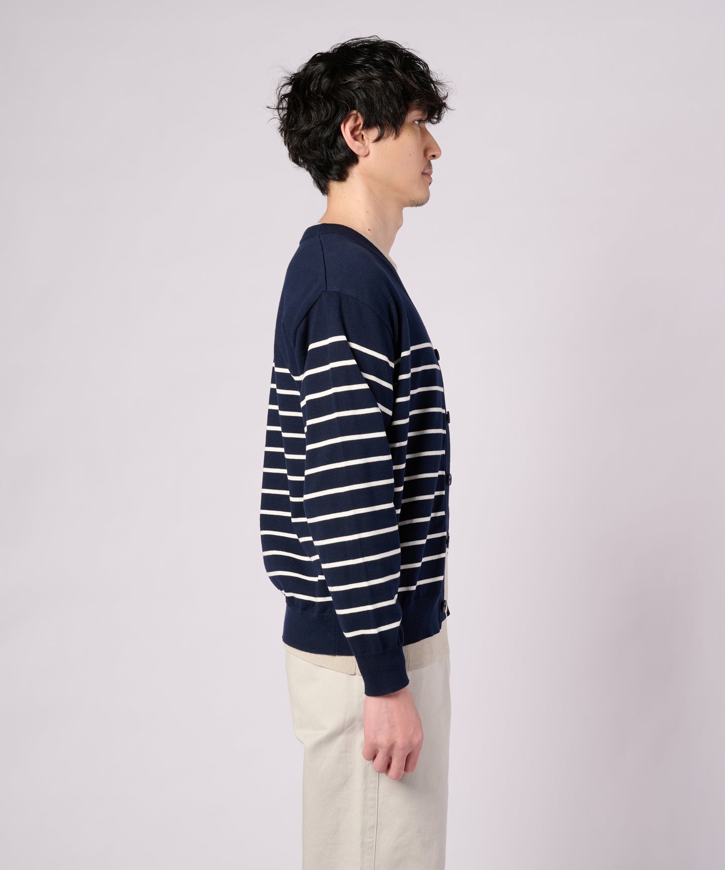 【ポイントUP対象】3SEDAI KNIT シェア カーディガン