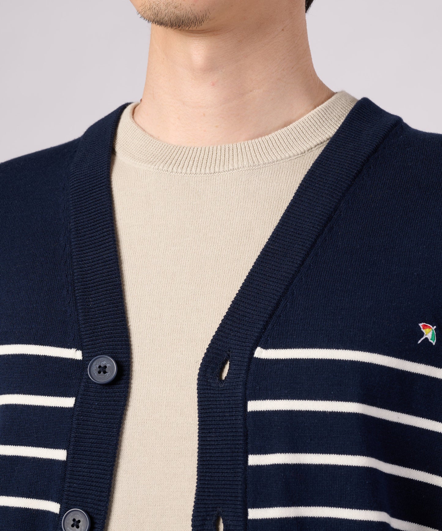 【ポイントUP対象】3SEDAI KNIT シェア カーディガン