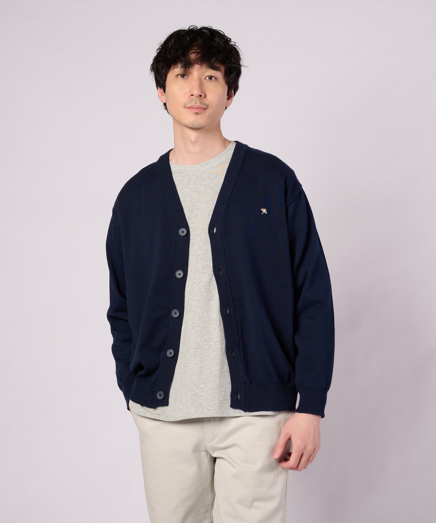 【ポイントUP対象】3SEDAI KNIT シェア カーディガン